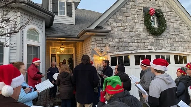 Christmas Caroling December 21, 4 pm