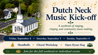 Dutch Neck Music Kick-off Sept 4-6