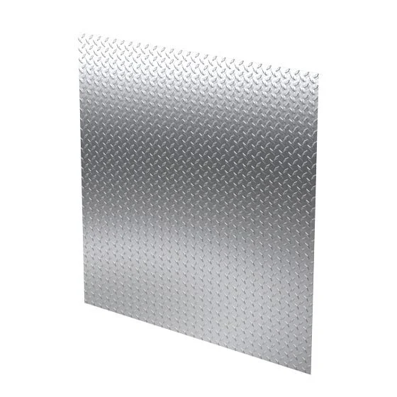 Aluminium diamond plate wall panel