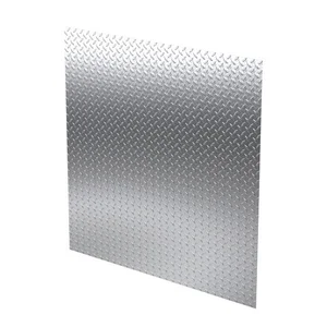 Aluminium diamond plate wall panel