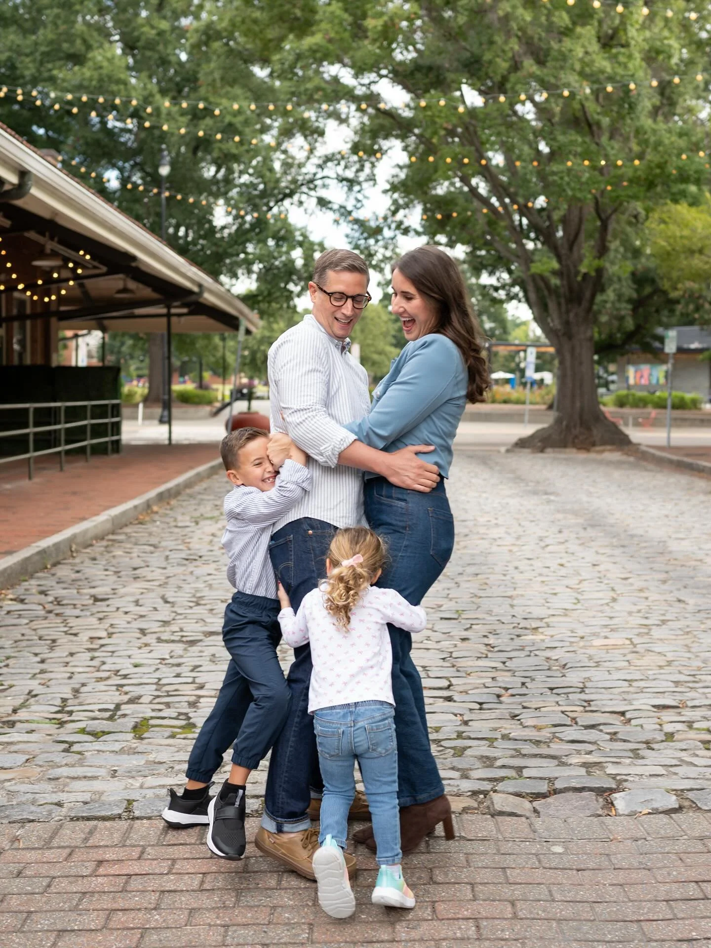 Swipe left to see why I encourage kids to be kids at my sessions.  A kid who is having fun is much more likely to smile for the &ldquo;card photo&rdquo;. I love sending g a gallery that is a mix of interactive moments and traditional poses.  Either e