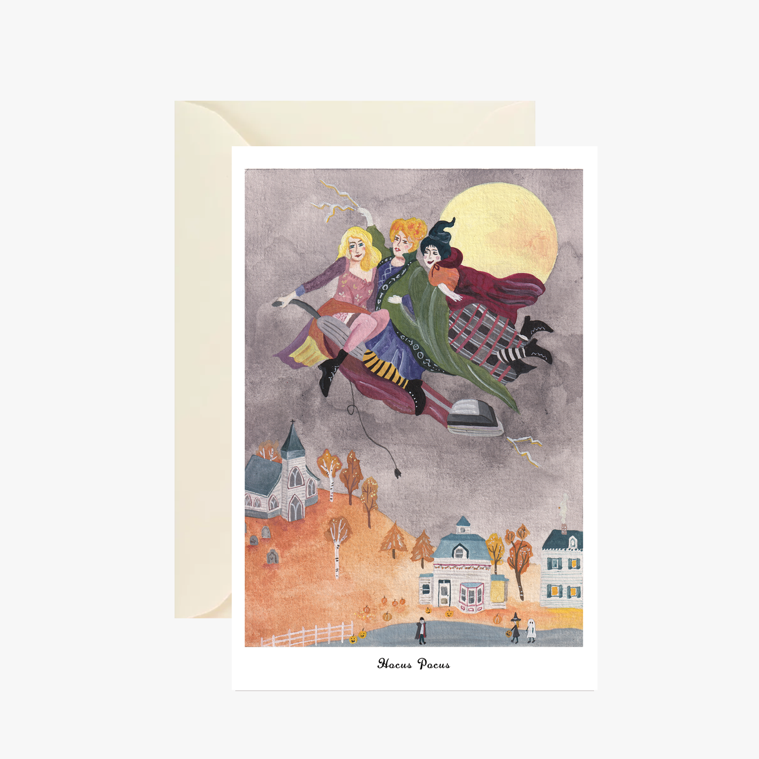 carte postale  hocus pocus