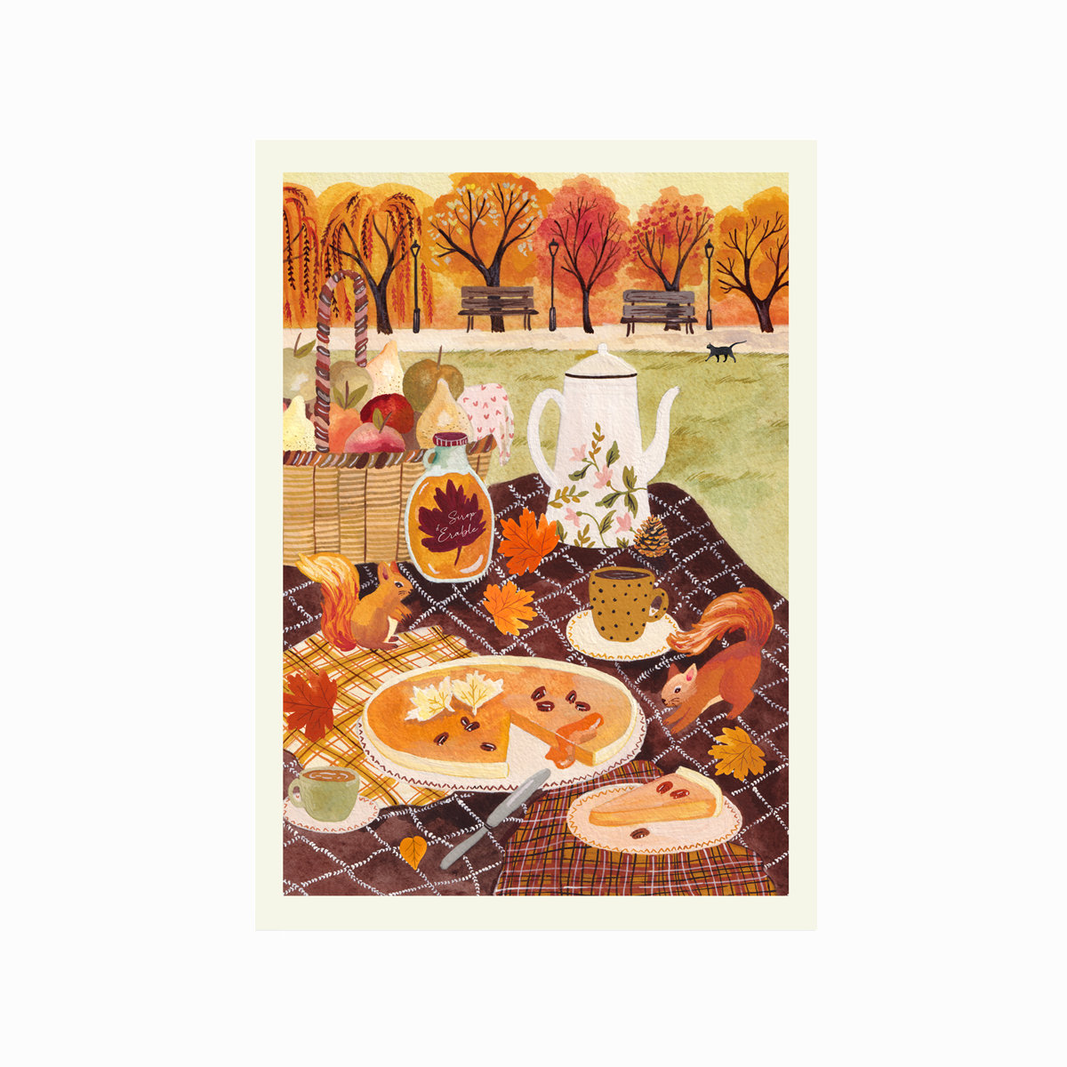 illustration le pique-nique