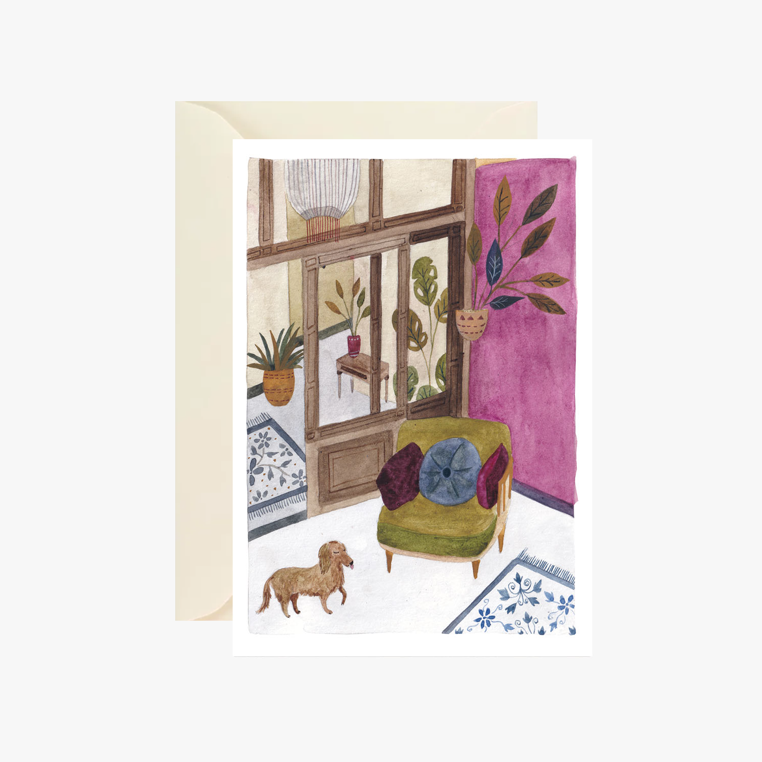 carte postale le fauteuil