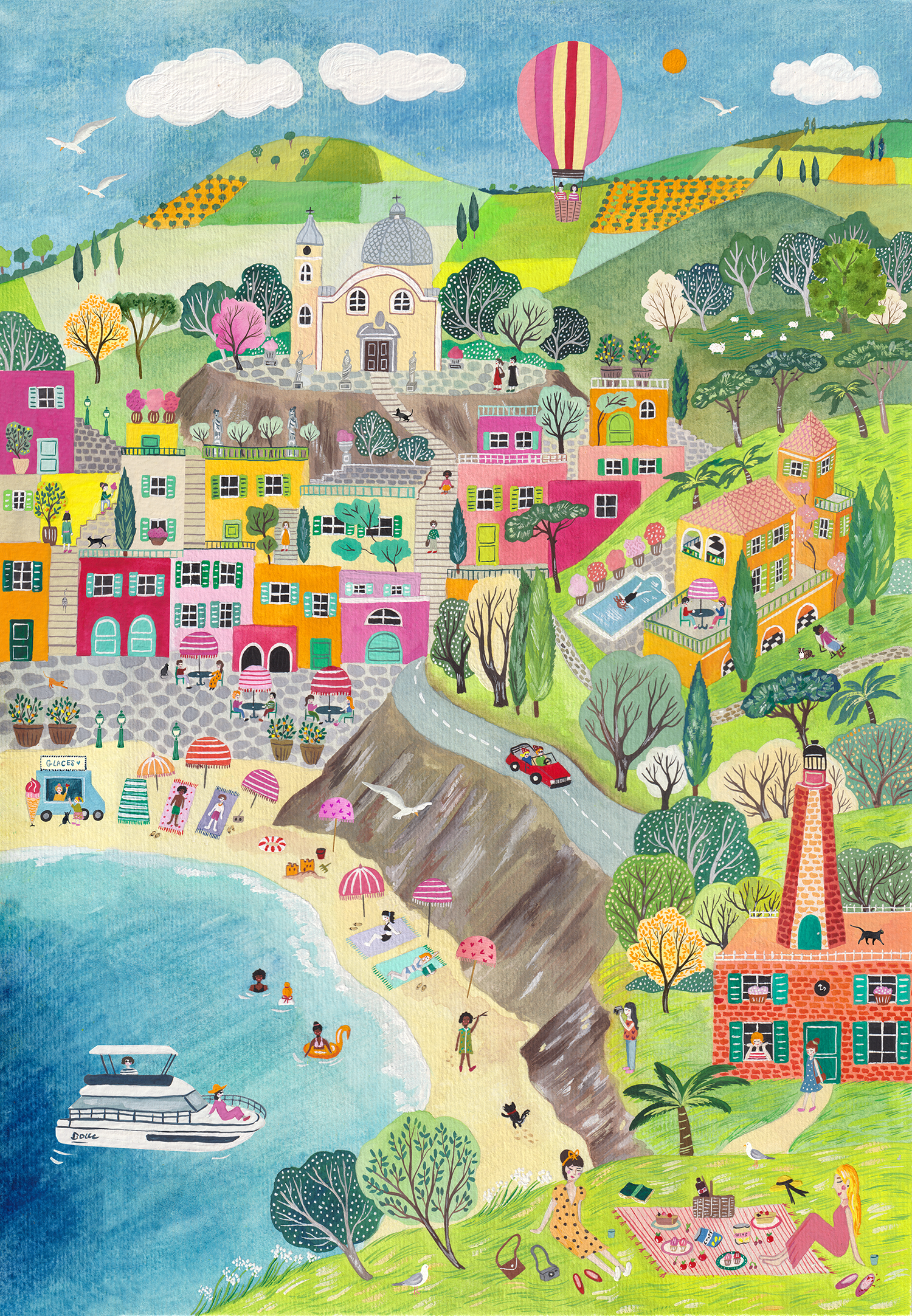 sonia cavallini illustration aquarelle
