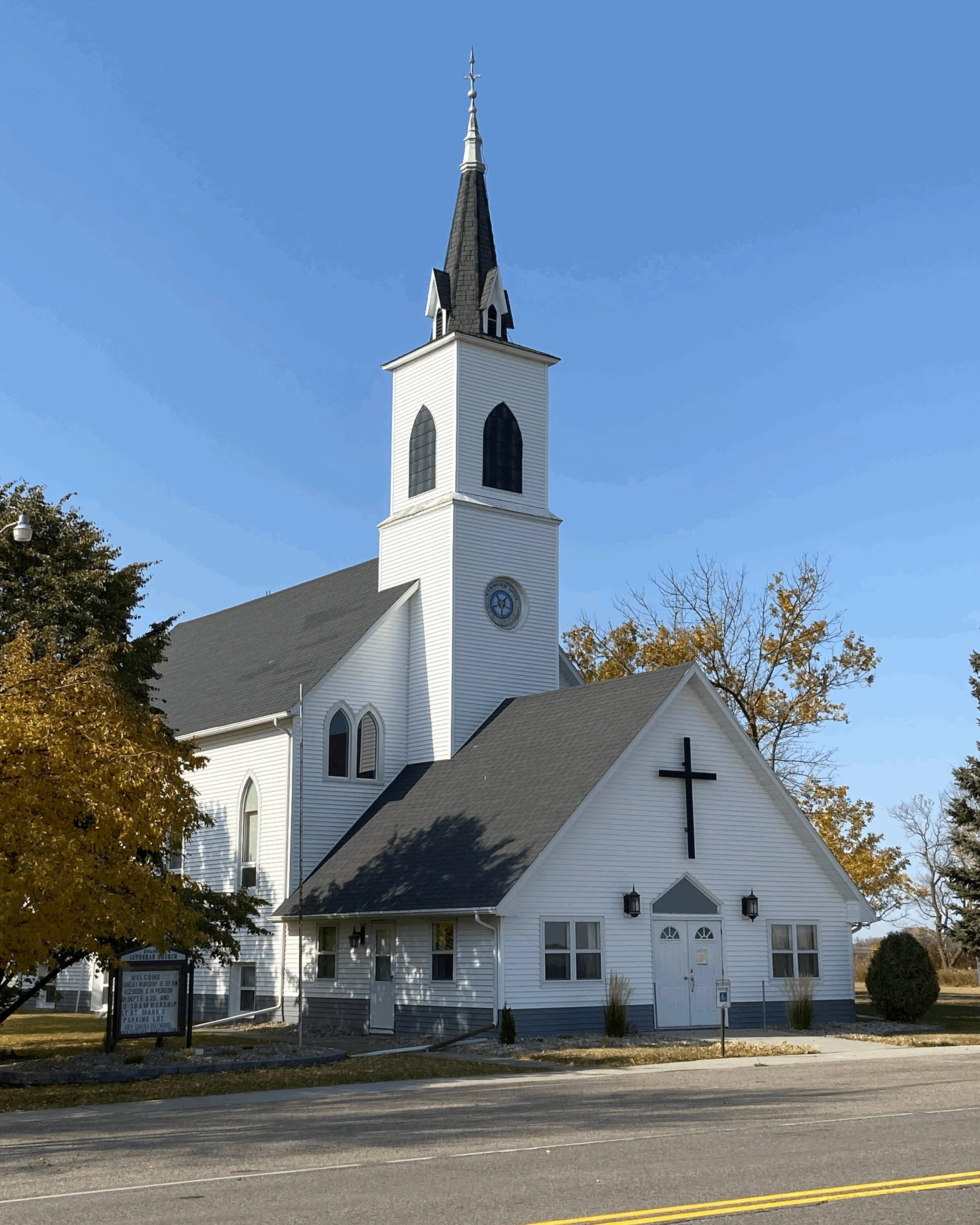 Evanger Lutheran Church, rural Grand Forks, ND