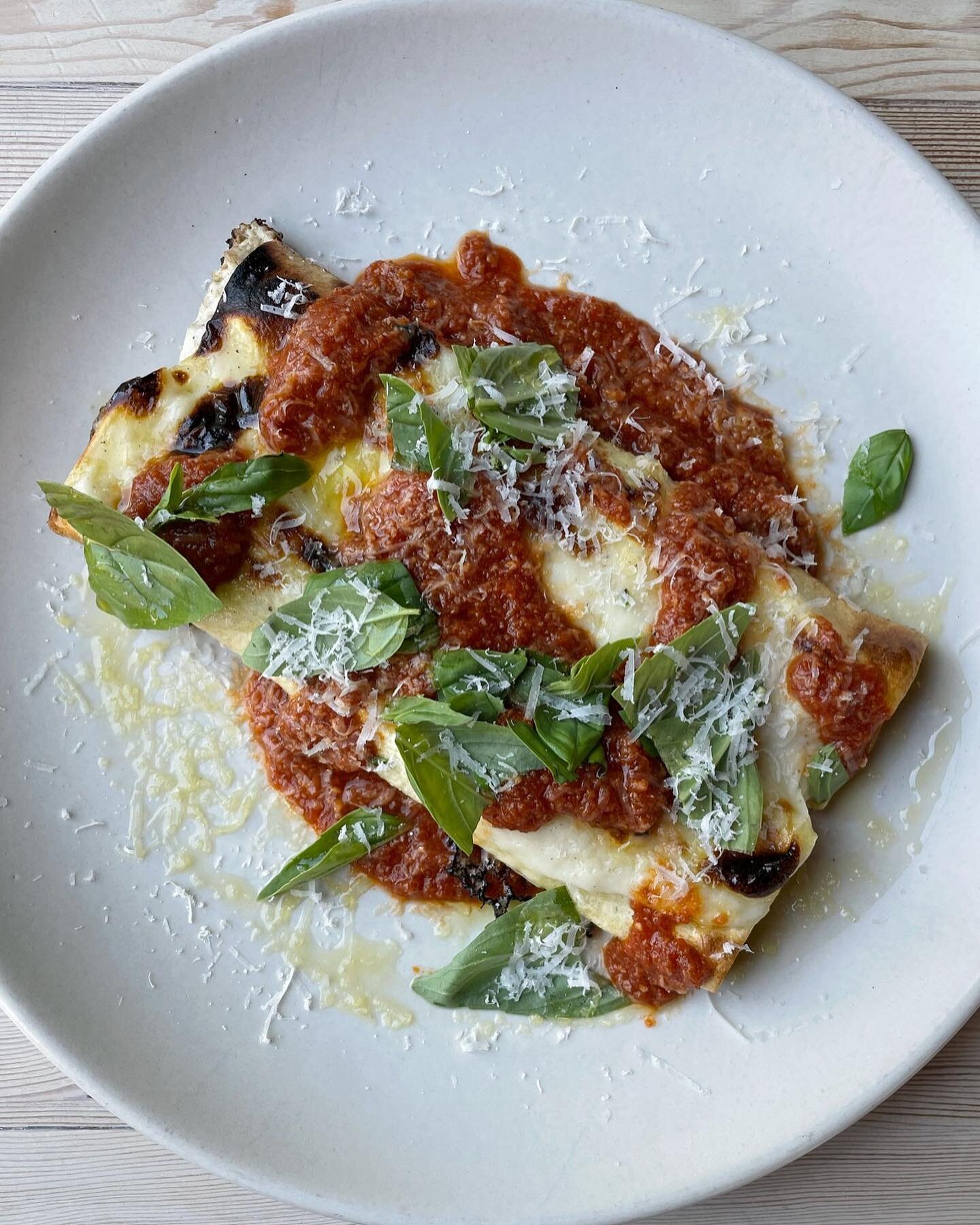 Cannelloni with braised pork, ricotta, pecorino, and basil. On tonight!