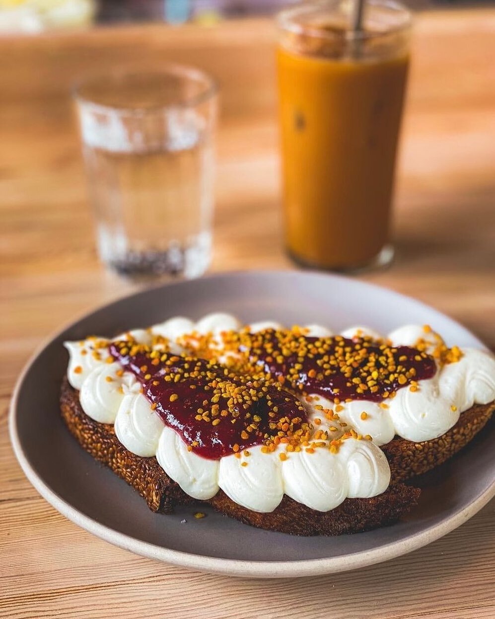 Whipped ricotta toast has been a favorite since day one, but now that it&rsquo;s strawberry season it&rsquo;s on a whole new level. Come check it out for breakfast or lunch. Spring is bringing in lots of seasonal flavors across the menu! Thanks for t