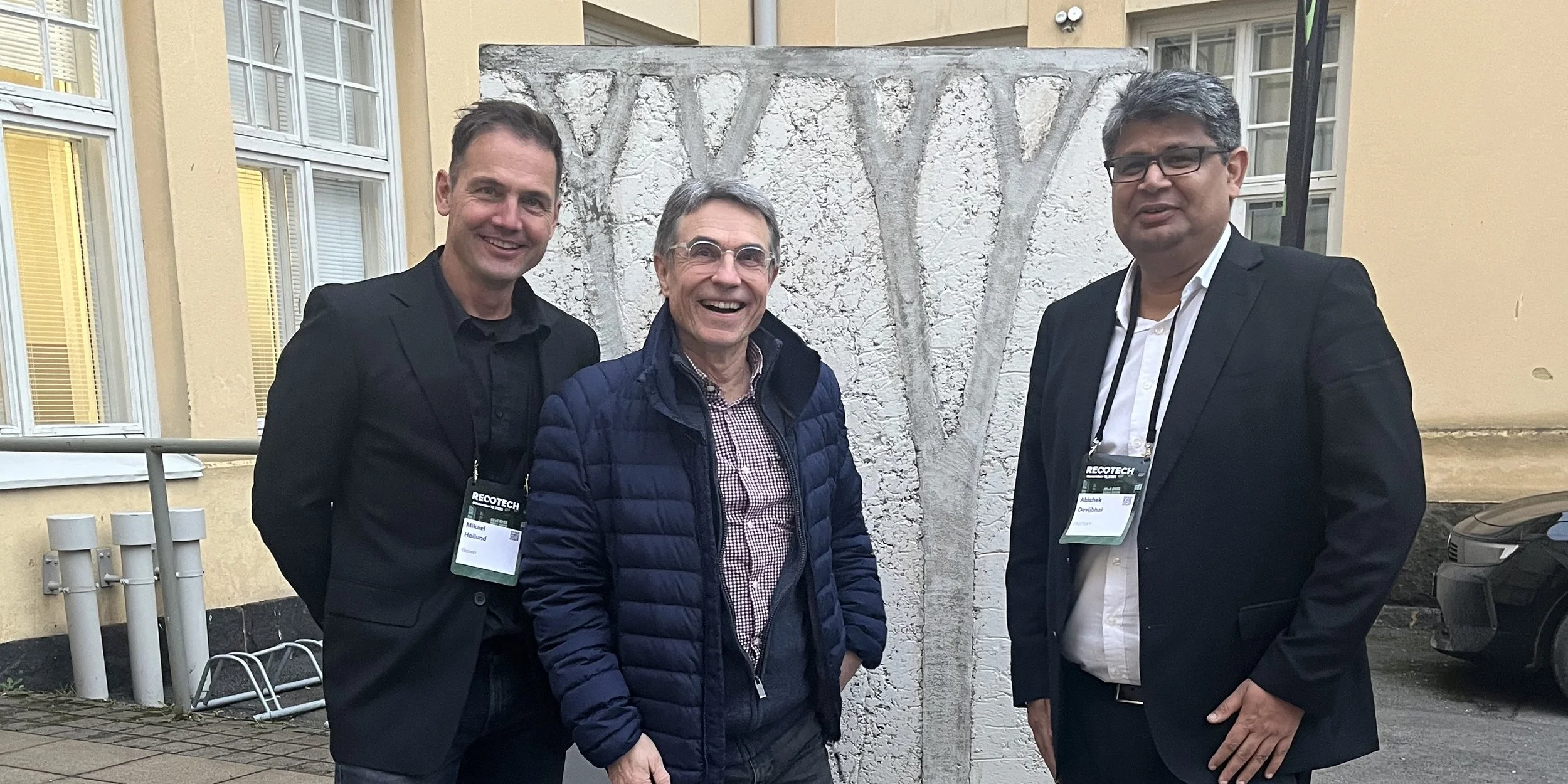 Ekotekt at RecoTech 2025 and Business Finland’s Climate Tech Event