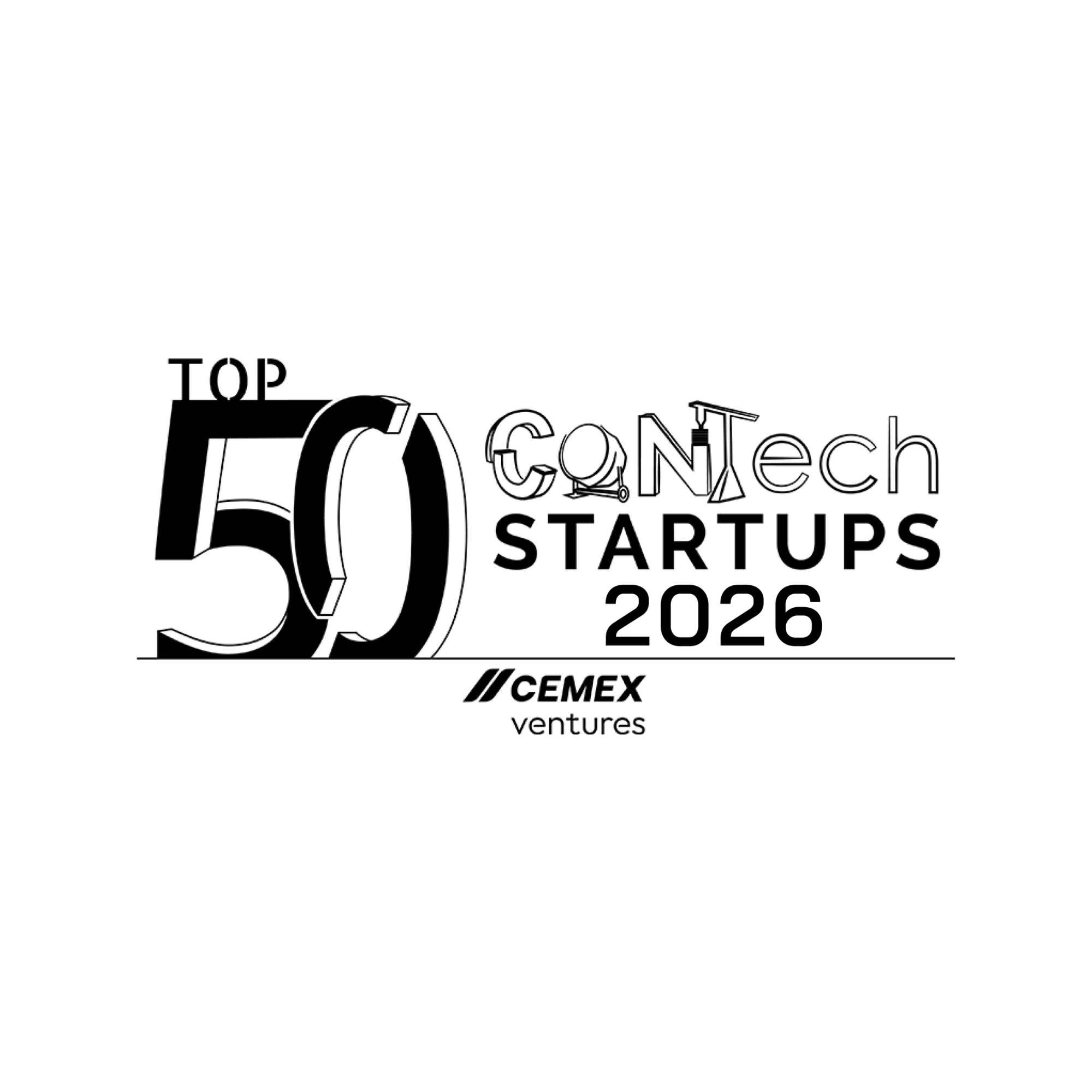 Ekotekt named among the Top 50 ConTech Startups 2026.