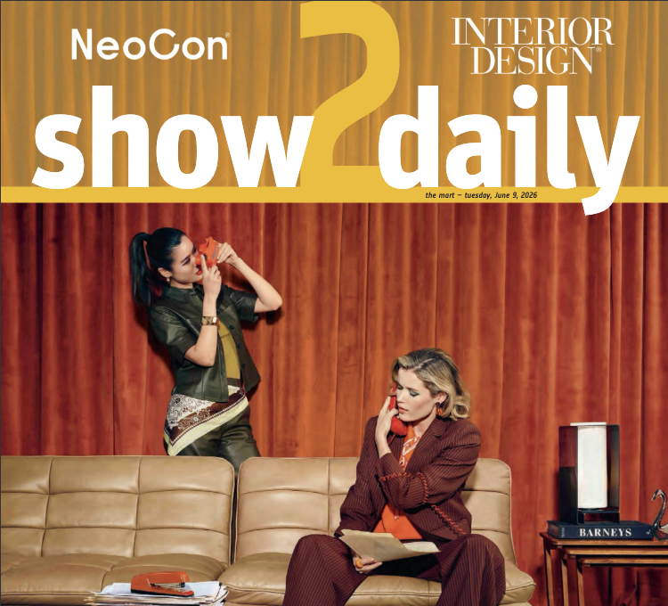 Color + Water Featured in NeoCon Show Daily