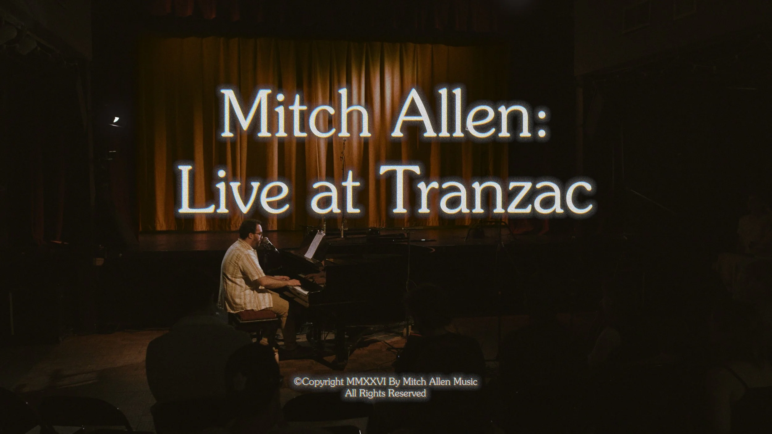 Mitch Allen: Live at Tranzac<h2>Director/Editor/Performer</h2>