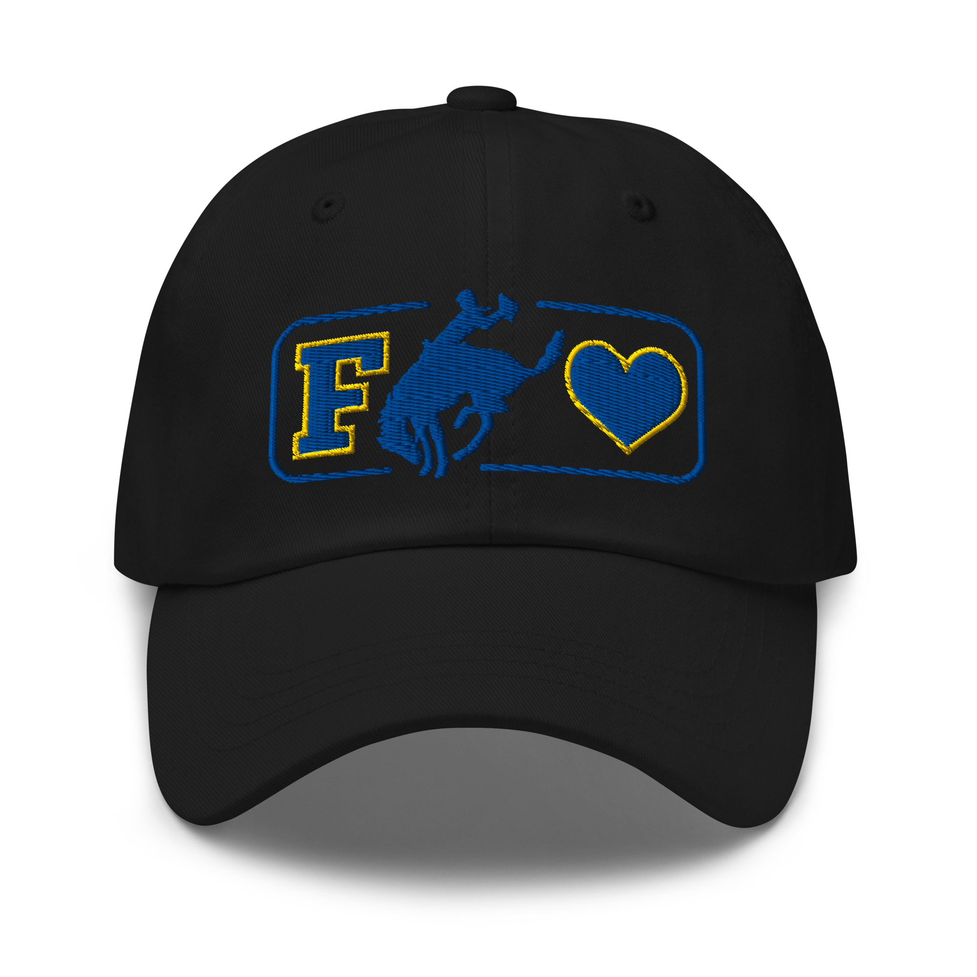 GO BUCKS - Love my Bucks - Adult Black Strapback Cap