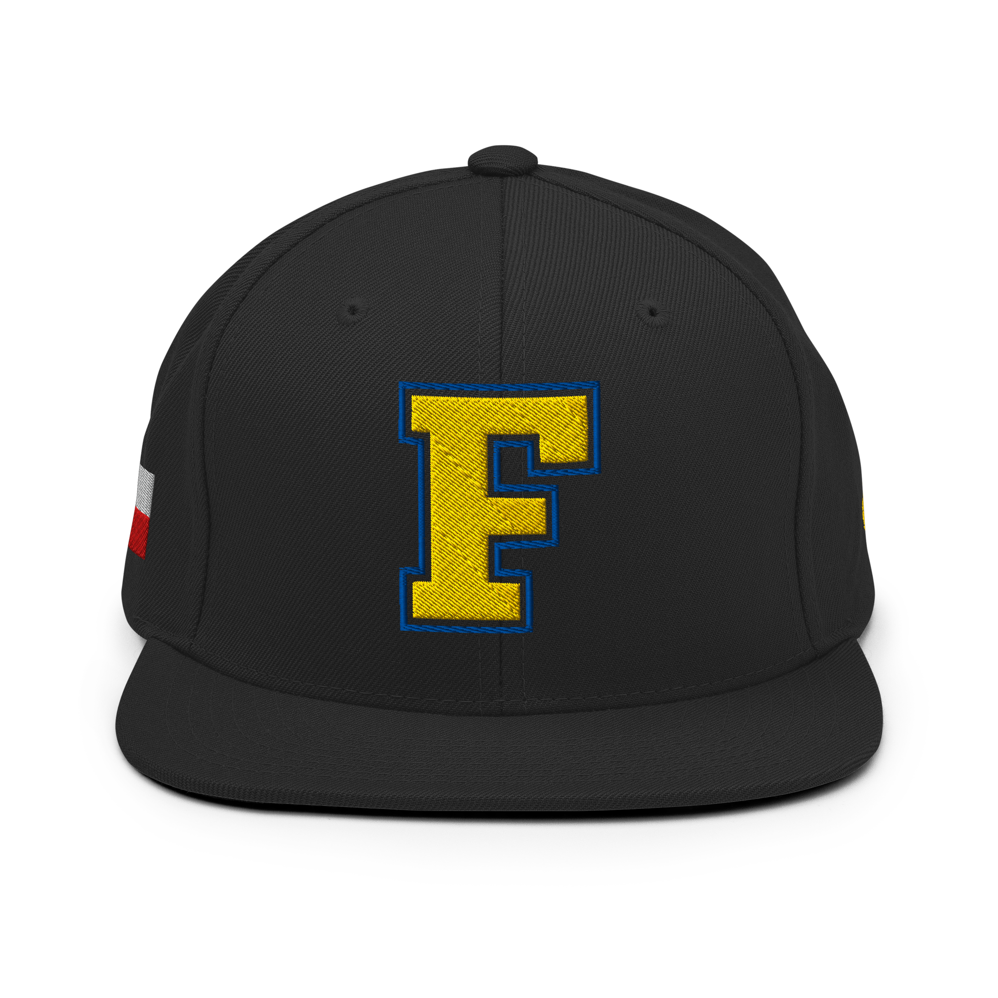 GO BUCKS - Classic F - Adult Black/Blue/Yellow Snapback Hat