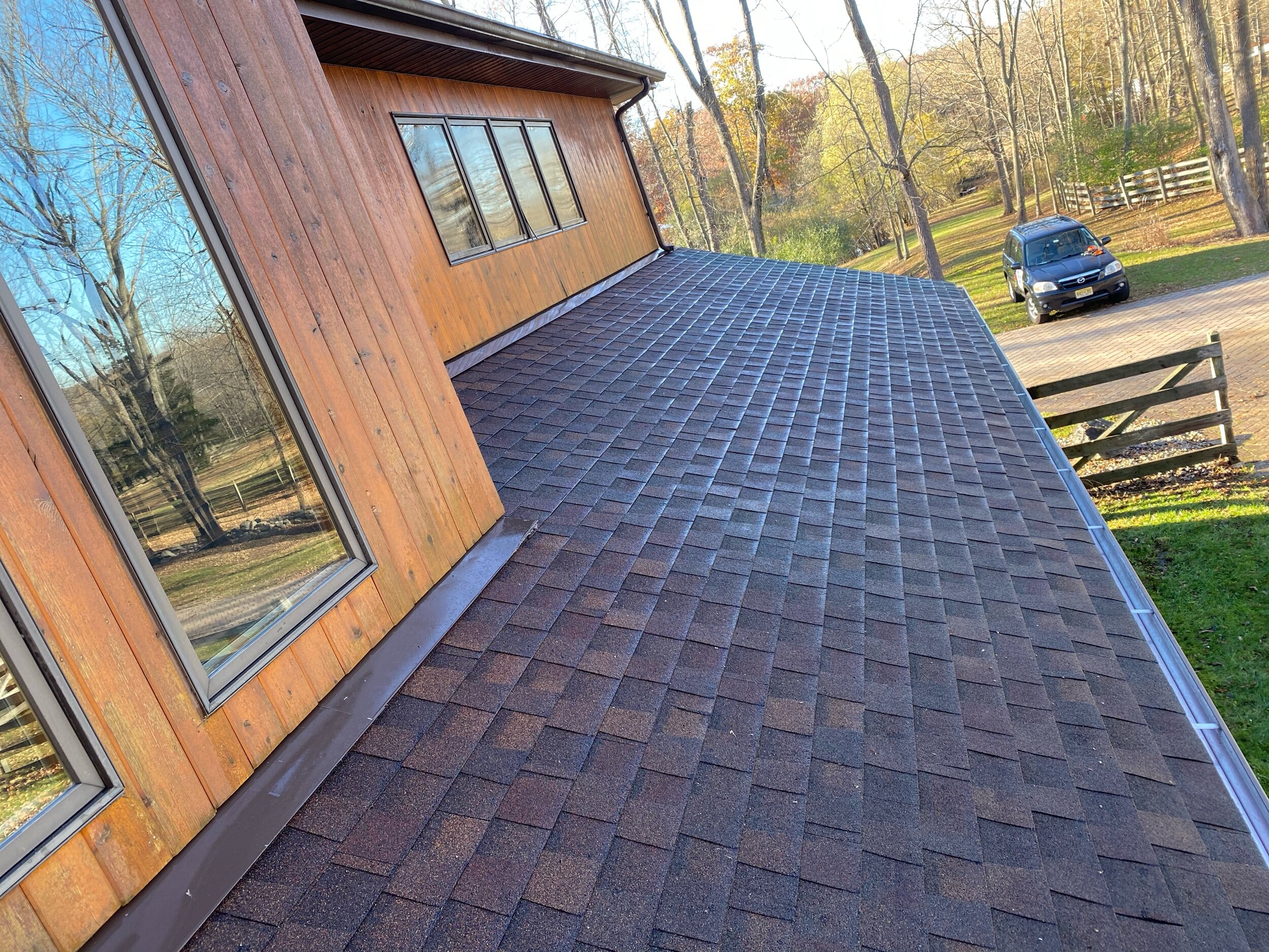 roof after clean