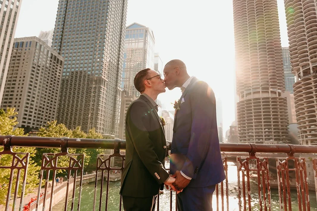 Imagine:
It&rsquo;s a mid-summer evening and the sun is setting over your favorite city. You + the Love of your life get to float along its famous river and exchange vows in front of all of your very favorite people. Afterwards, you celebrate with so