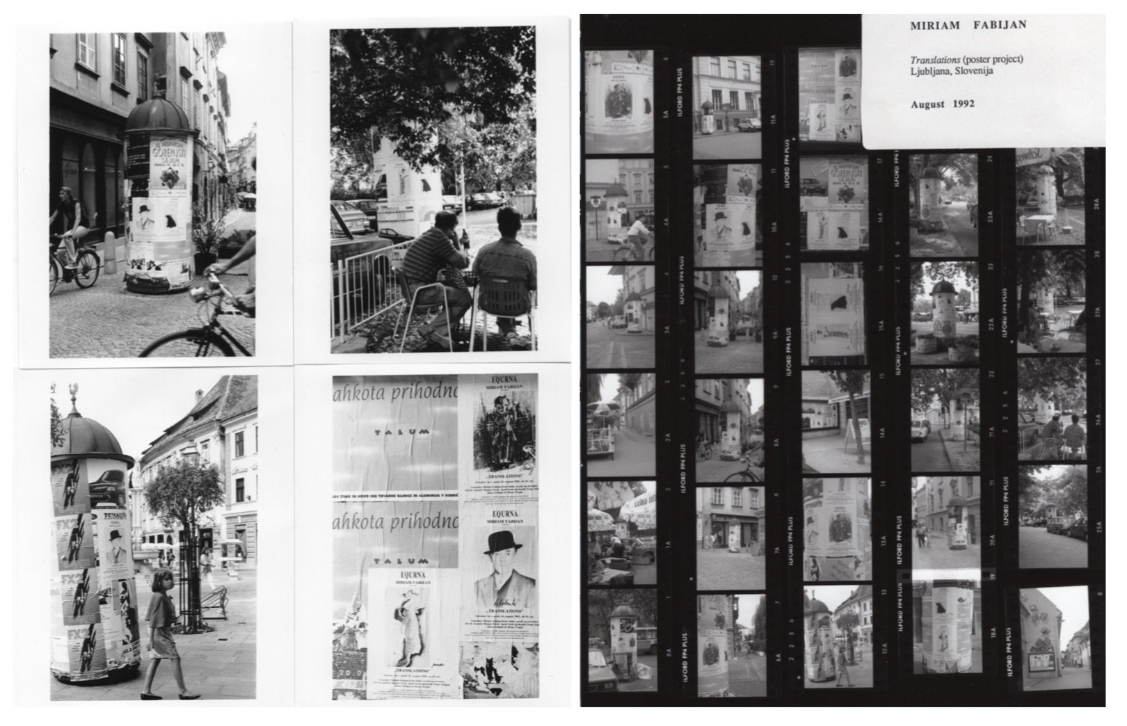 Translations Poster Project, Ljubljana, Slovenia, 1992 | Miriam Fabijan