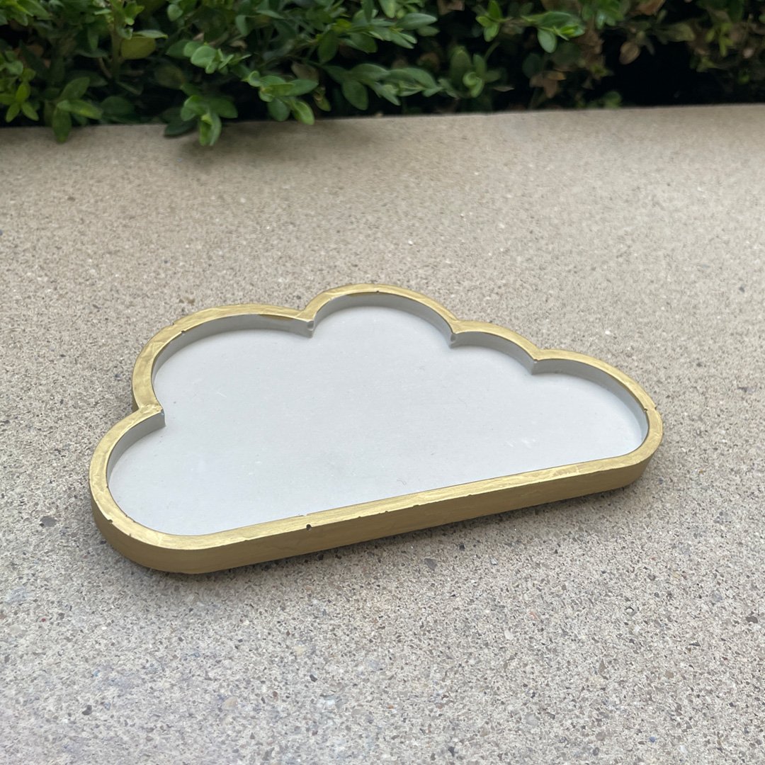 Gray Cloud Tray