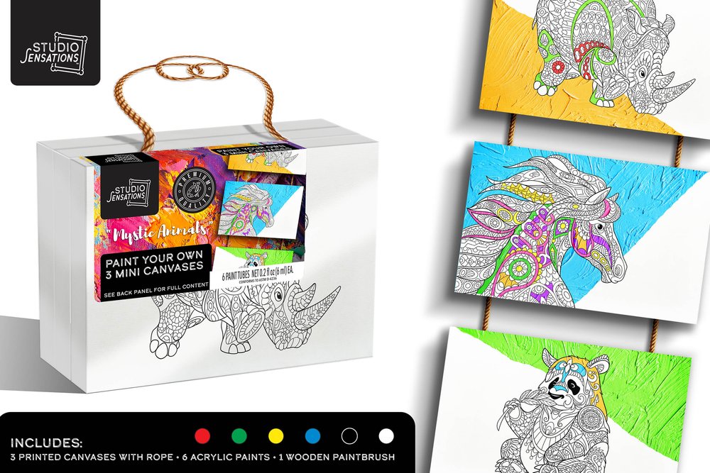 the_toy_box_india - *Unicorn Art Set* Let them play with colors and see the  magic! #thetoonbox #toys #colors #painting #paint #littlethings #colorful# unicorn #unicornbox #giftsforkids #giftsforher #giftingideas #greatideas  #play #toy #toys #toyshop