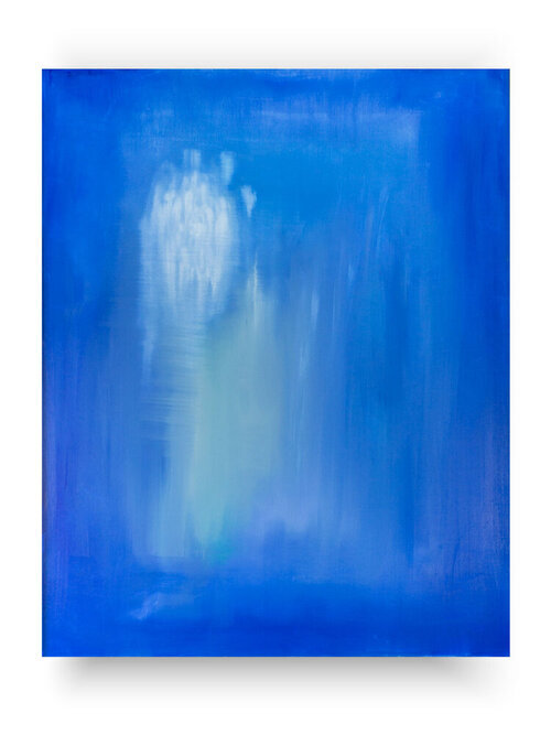 Blue Angle | Oil on Canvas | 40x60 | Sold