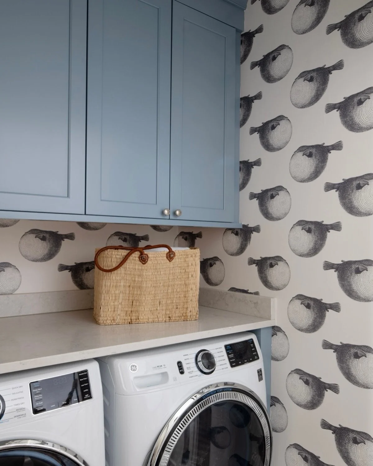 Fun wallpaper from our Osterville project.