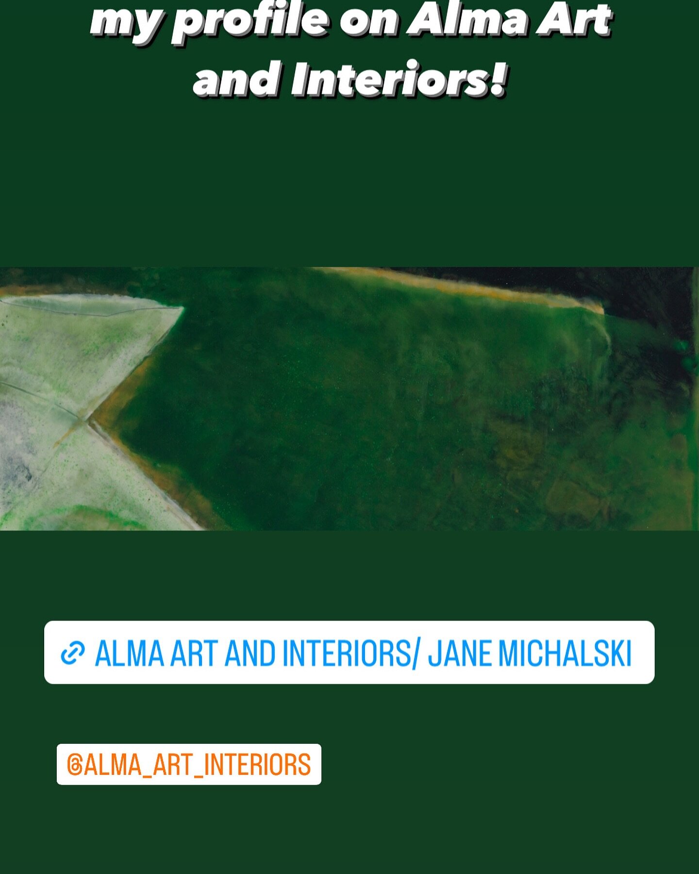 The opening for the next show at Alma Art and Interiors is Friday April 12! I&rsquo;m so happy to be included. In the meantime, you can check out my profile on their website or see my website link in bio for a look at other work. Sign up for my newsl
