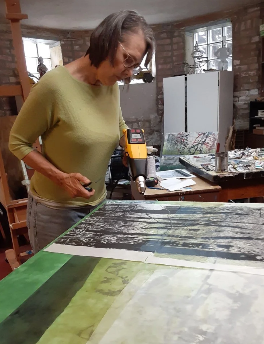 Encaustic Demo and Artist talk by Jane Michalski