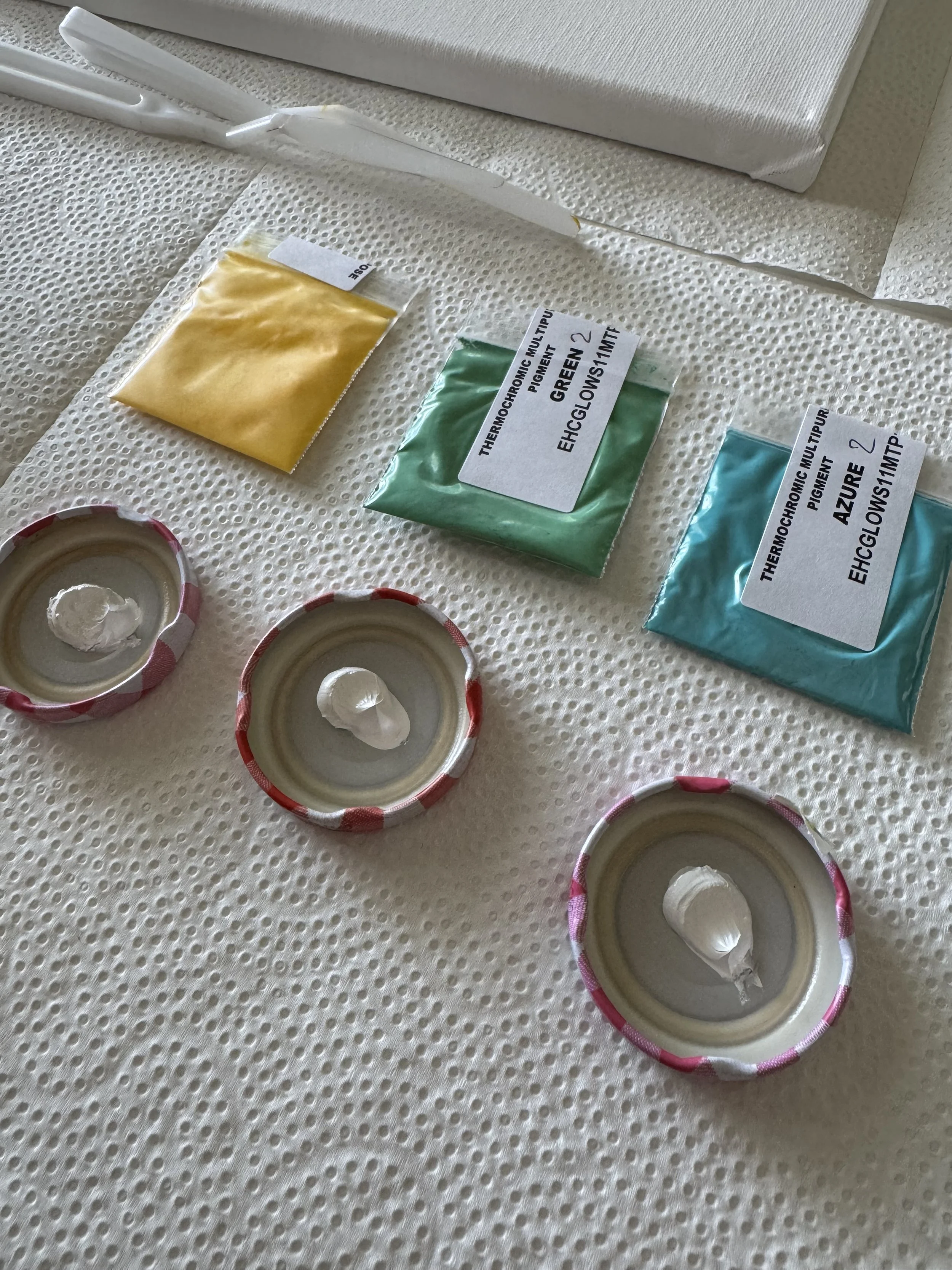 Thermochromic pigments