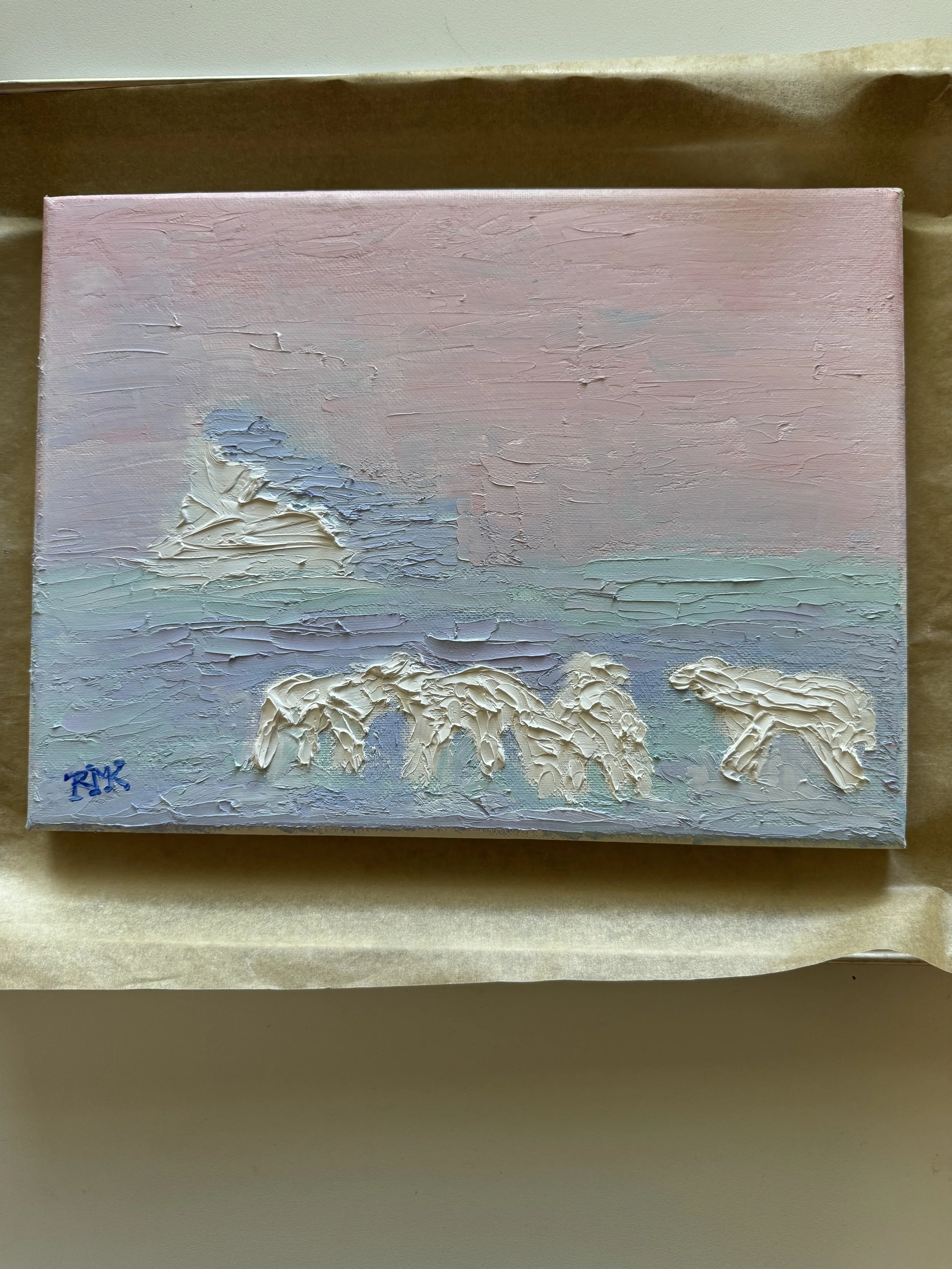 Test Painting - fully pigmented