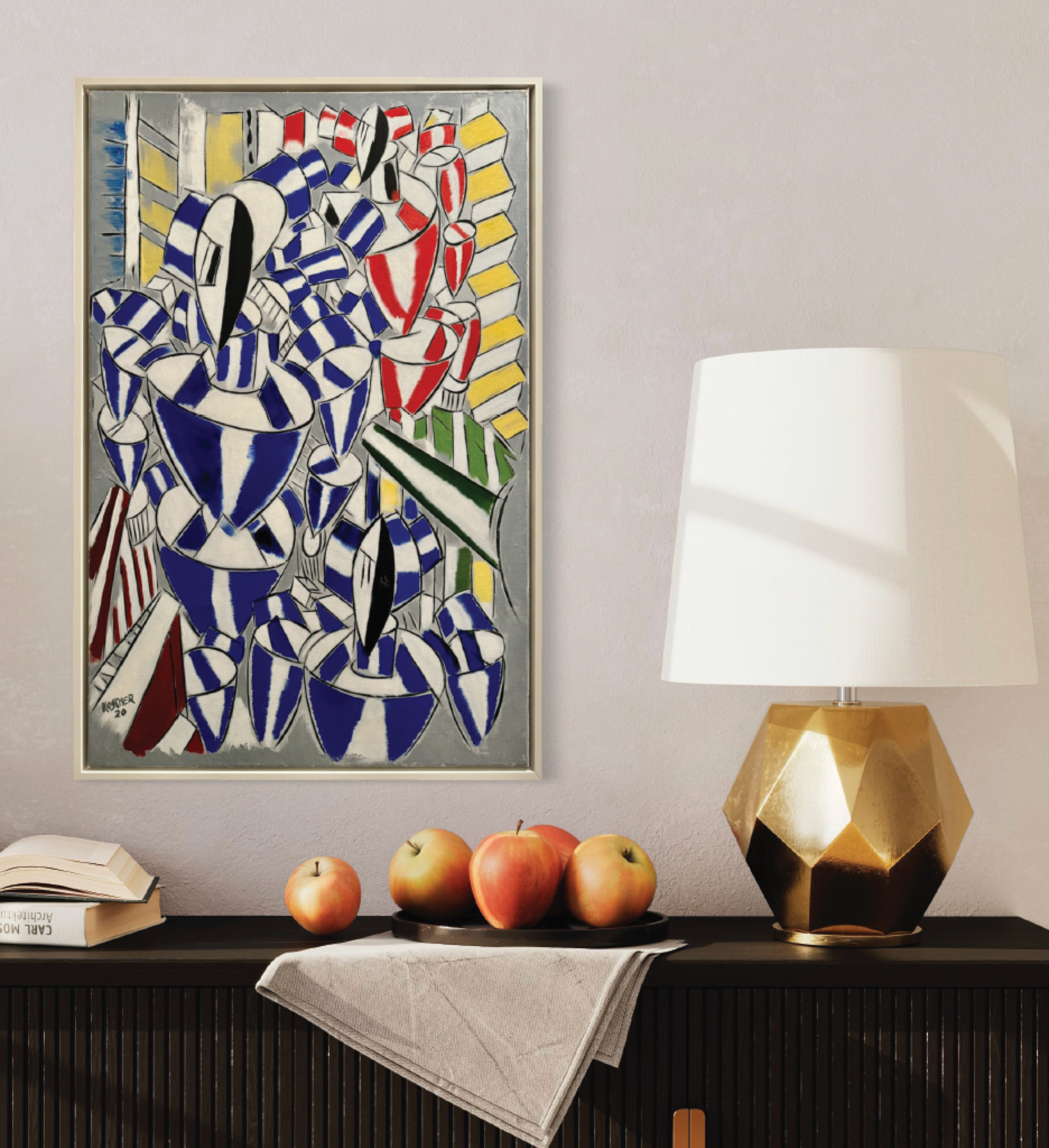 Contrast de Formes 24”x36”