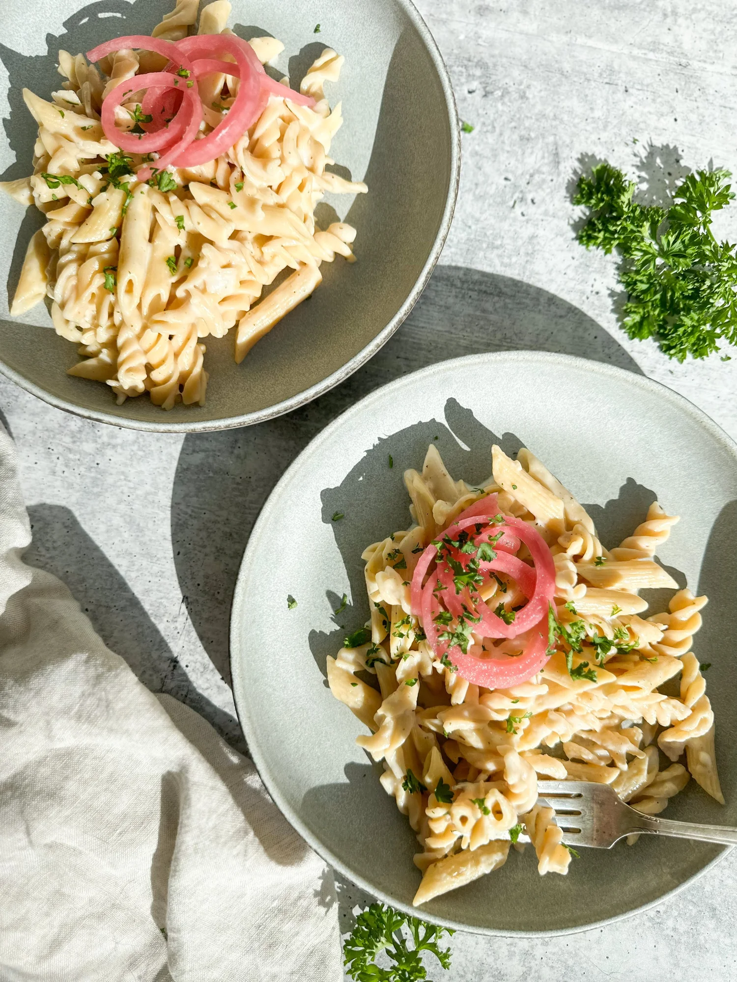 High Protein Alfredo — The Peachie Spoon High Protein Recipes