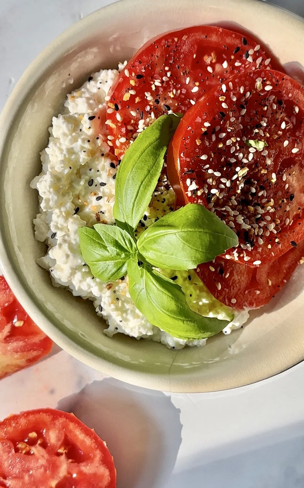 Caprése Protein Bowl — The Peachie Spoon High Protein Recipes