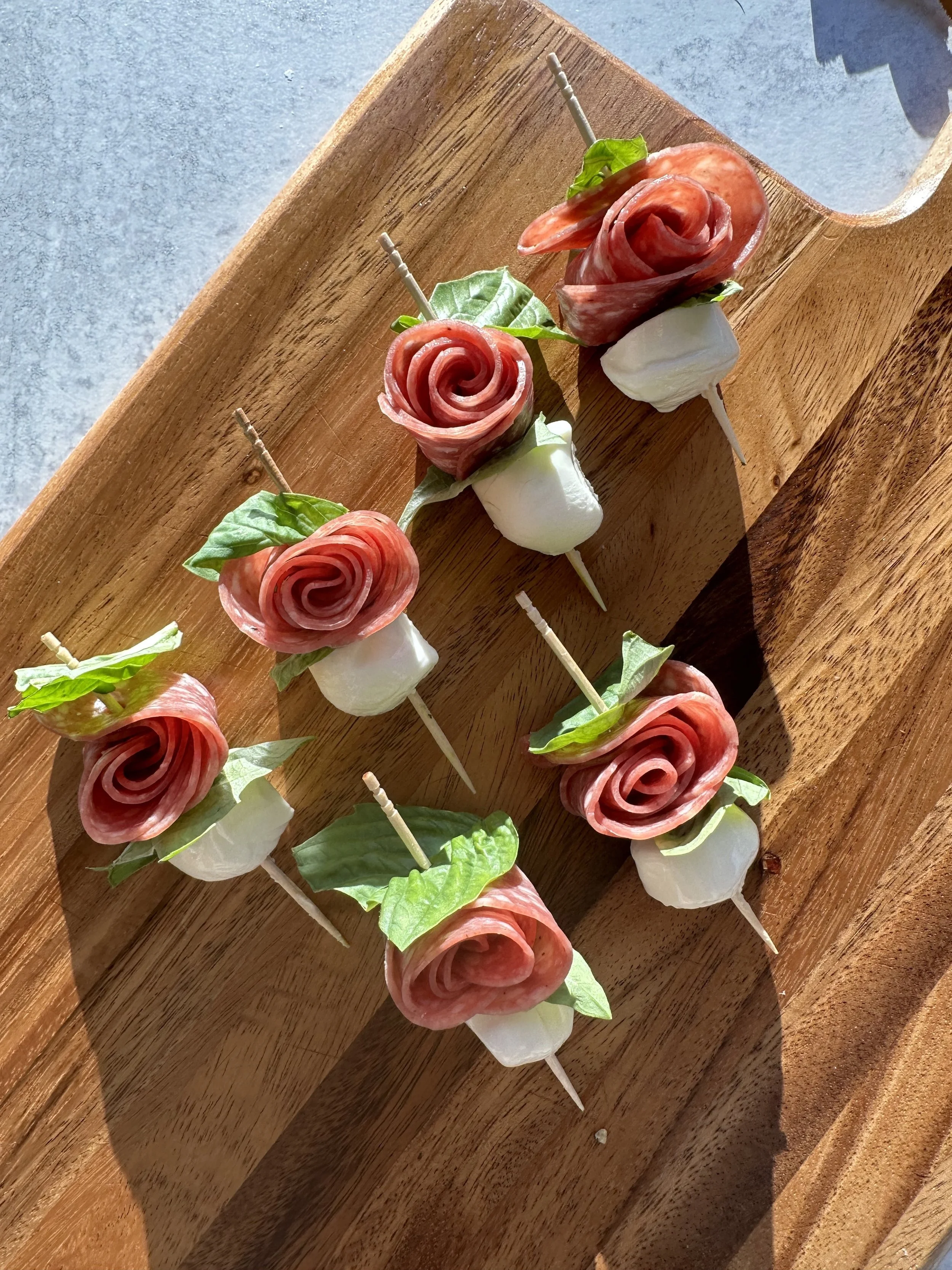Salami Roses — The Peachie Spoon High Protein Recipes