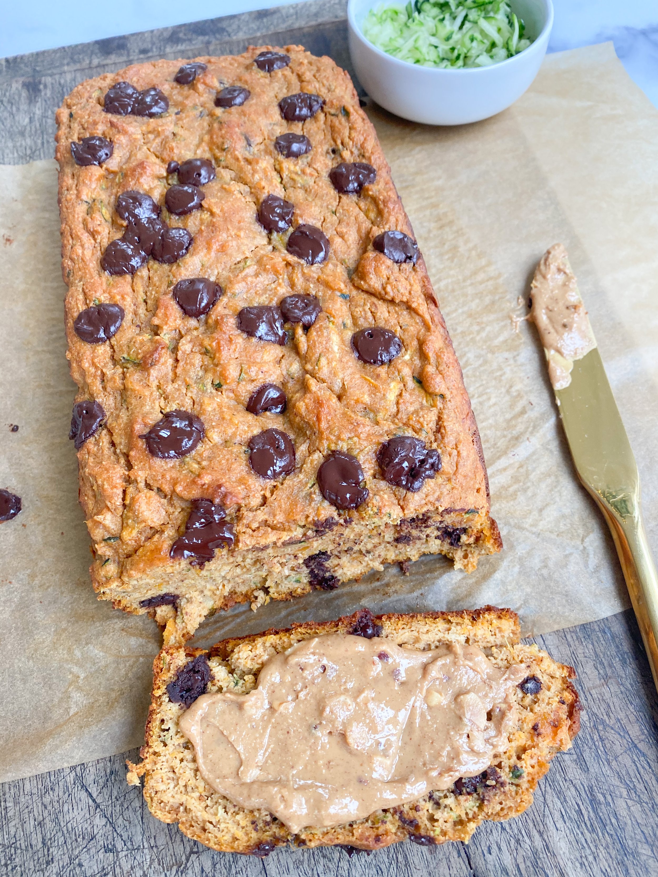 Peanut Butter Zucchini Bread — The Peachie Spoon High Protein Recipes