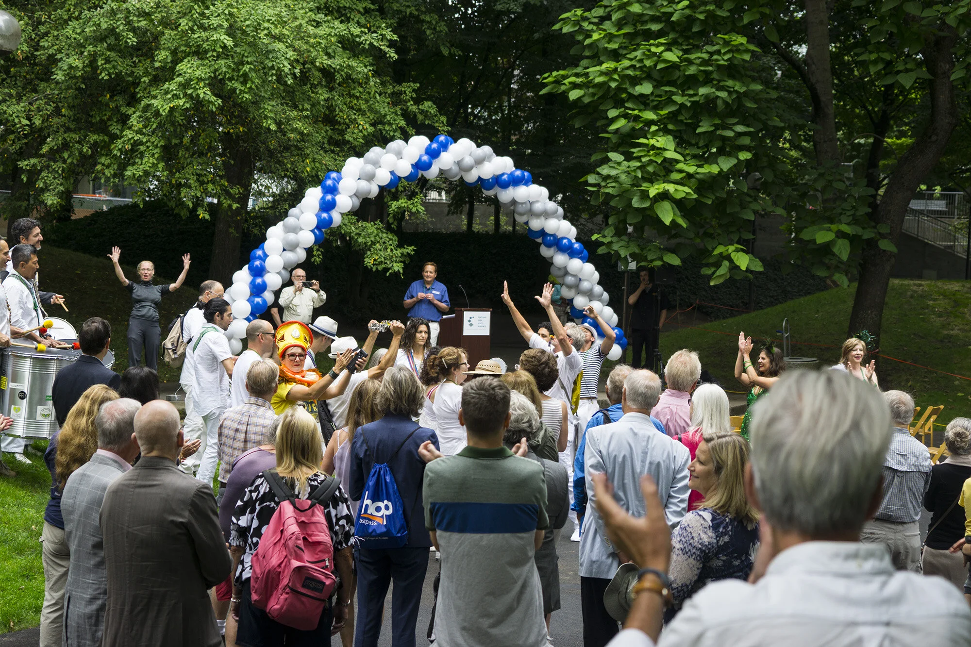 BIG SPLASH RIBBON CUTTING — Halprin Landscape Conservancy