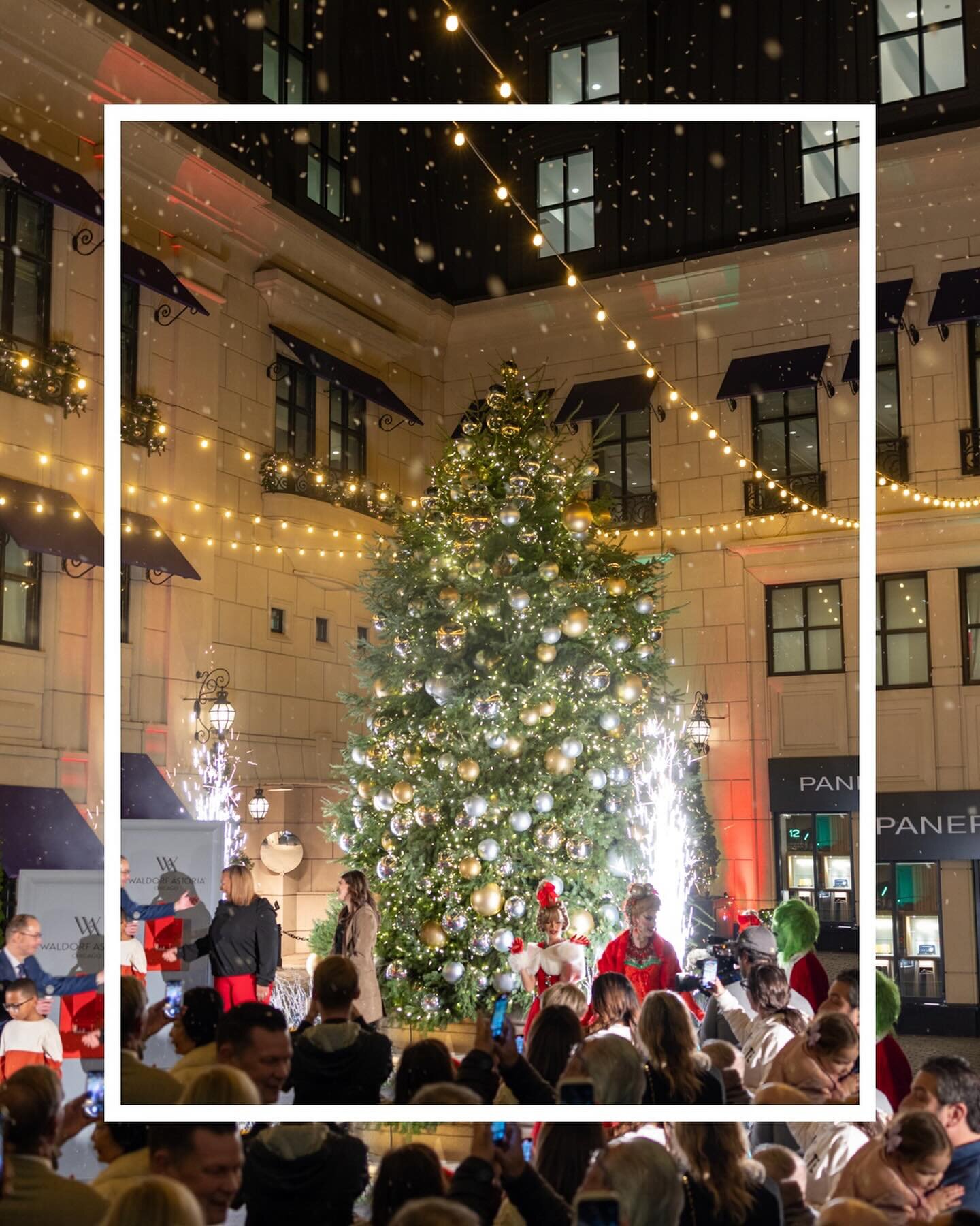 Another tree lighting in the books! 

Cheers to our friends @wachicago for trusting us with this special event! 

Our music &amp; production team had a blast executing this. 

📸: @mikeriveraphoto