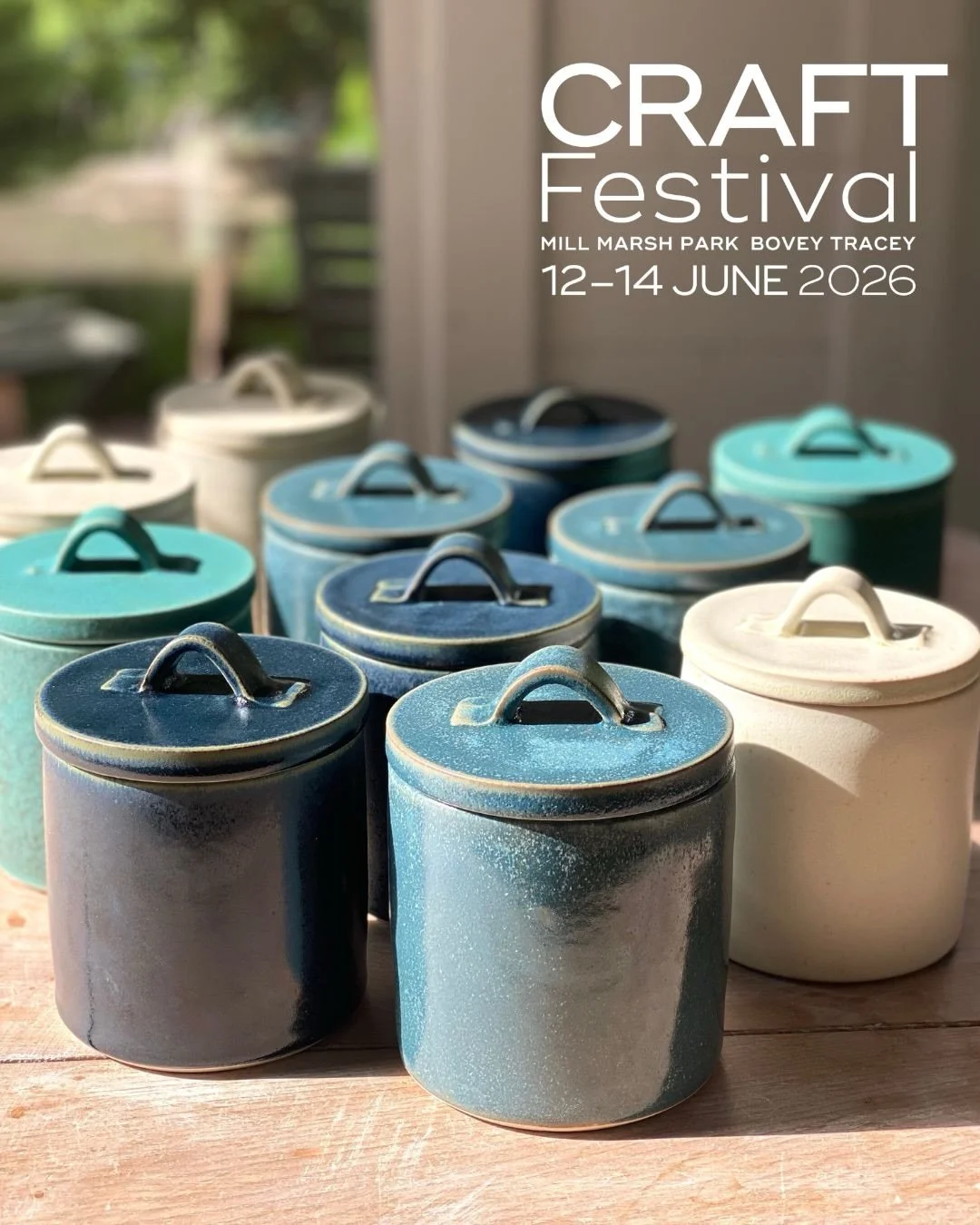 It&rsquo;s today&hellip; the amazing 2026 Craft Festival in Bovey Tracey. 
 
I spent yesterday afternoon setting up, and catching up with all my lovely talented maker friends here. Everyone works so hard and puts in so much love for their craft to ge