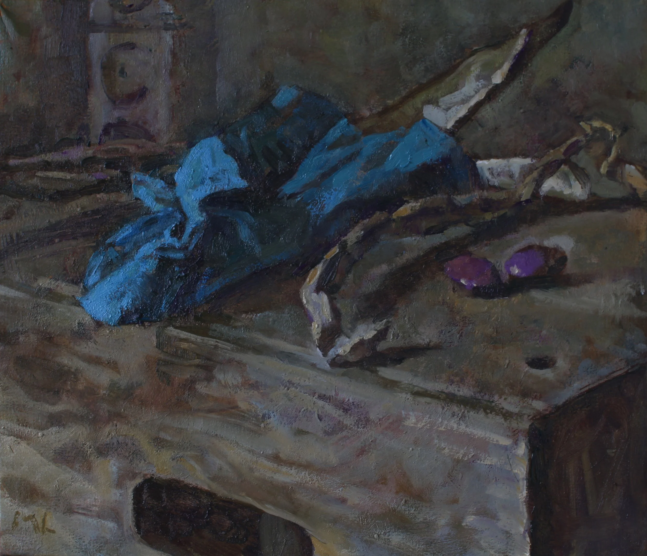 Bønner og blå serviett.jpg