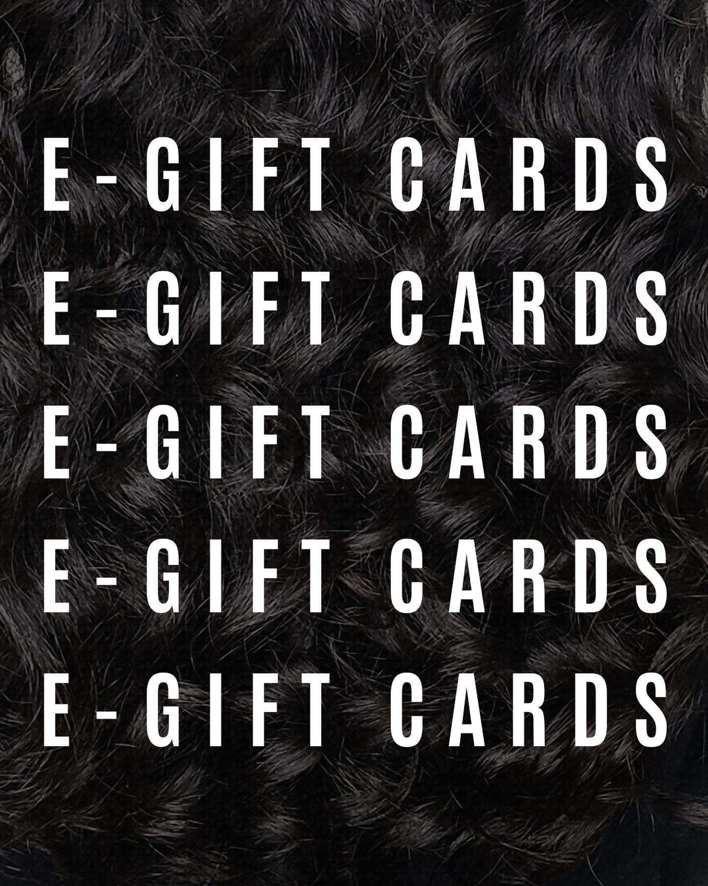 | U P D A T E: e-Gift cards expiration date
&bull;
&bull;
&bull;
Let us know if you have any questions. 🖤