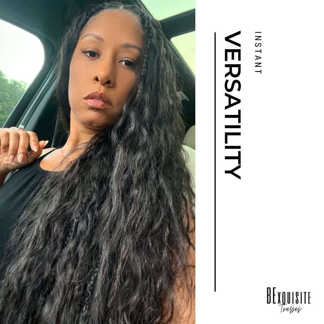 | When you want Knotless Braids and Wavy Tresses so you installed boffum! 〰️
&bull;
&bull;
MDLarge Boho Knotless Tresses: 1 month old 

Hair Deets:
~ Pre-stretched Braiding hair
~ Deep Bulk Human Tressses (Coming Soon): Reusable with proper care and 