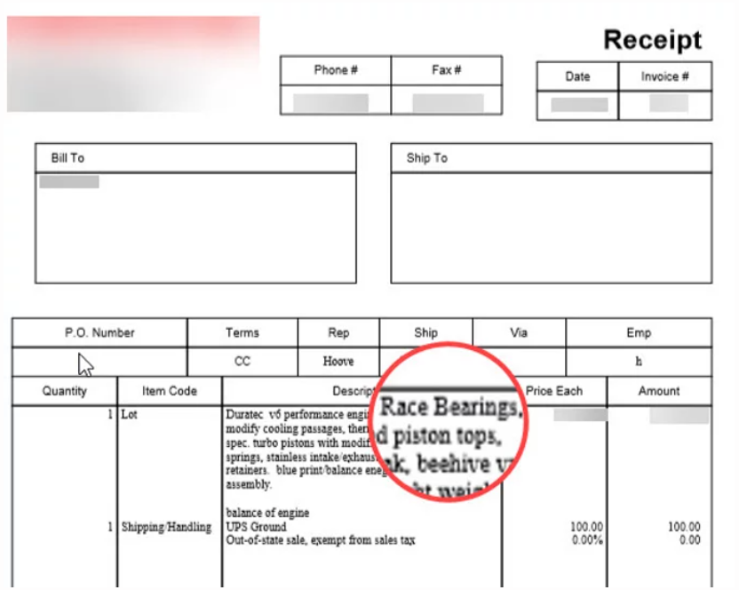 Engine bearings — Raiden Performance Luxury Car Parts and Services