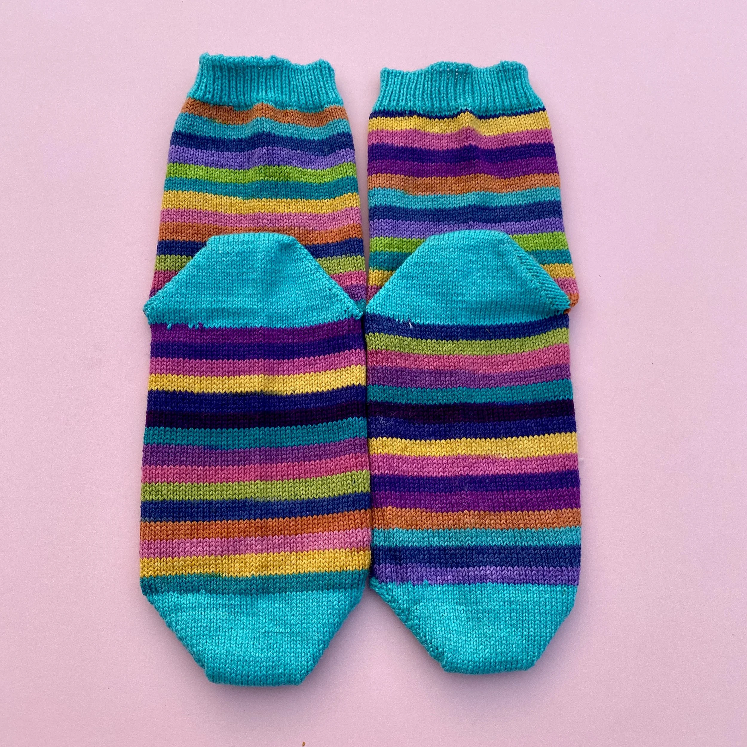 Gummy Bear Parade  – Hand Dyed Self-Striping Yarn