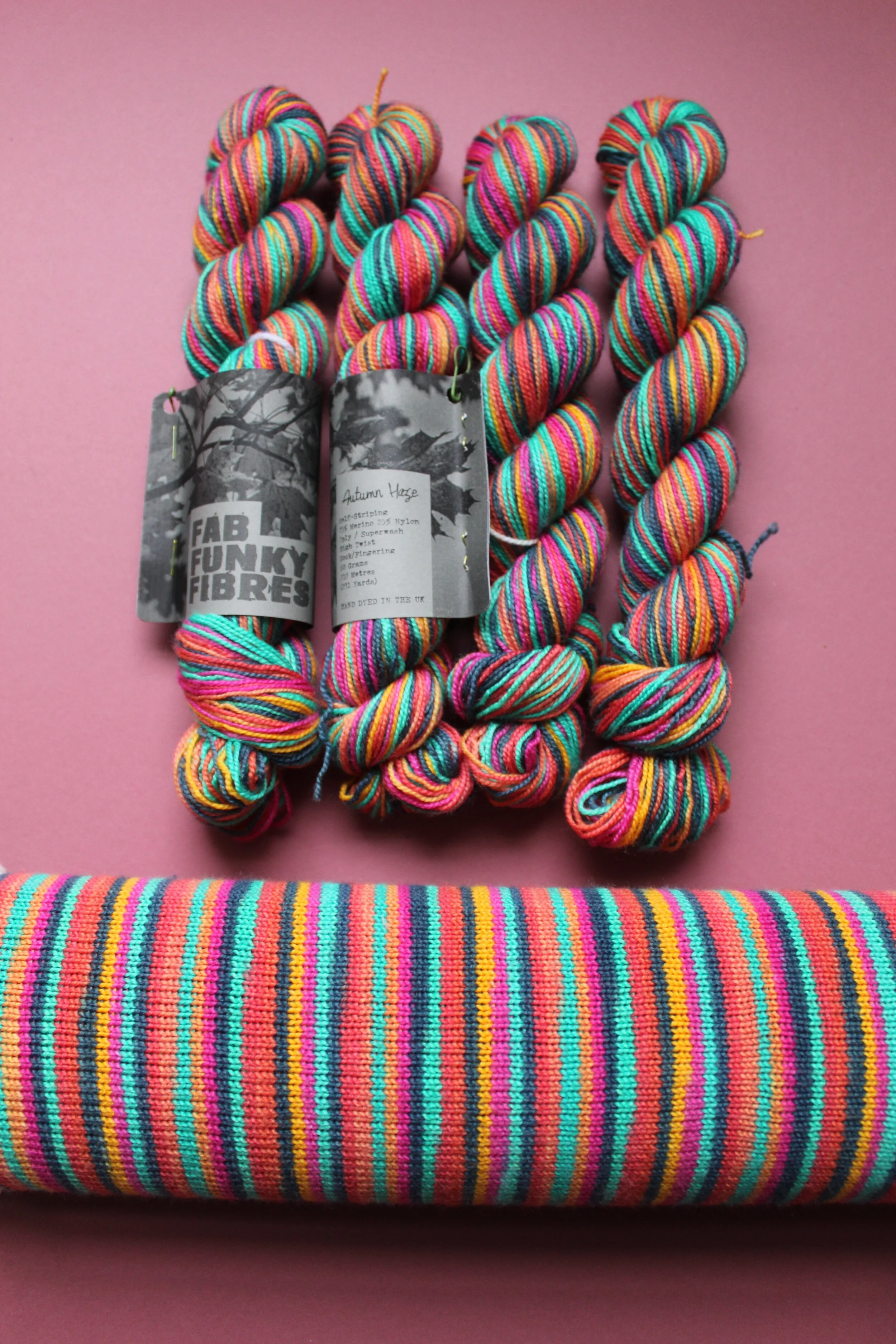 Autumn Haze Petite Stripe