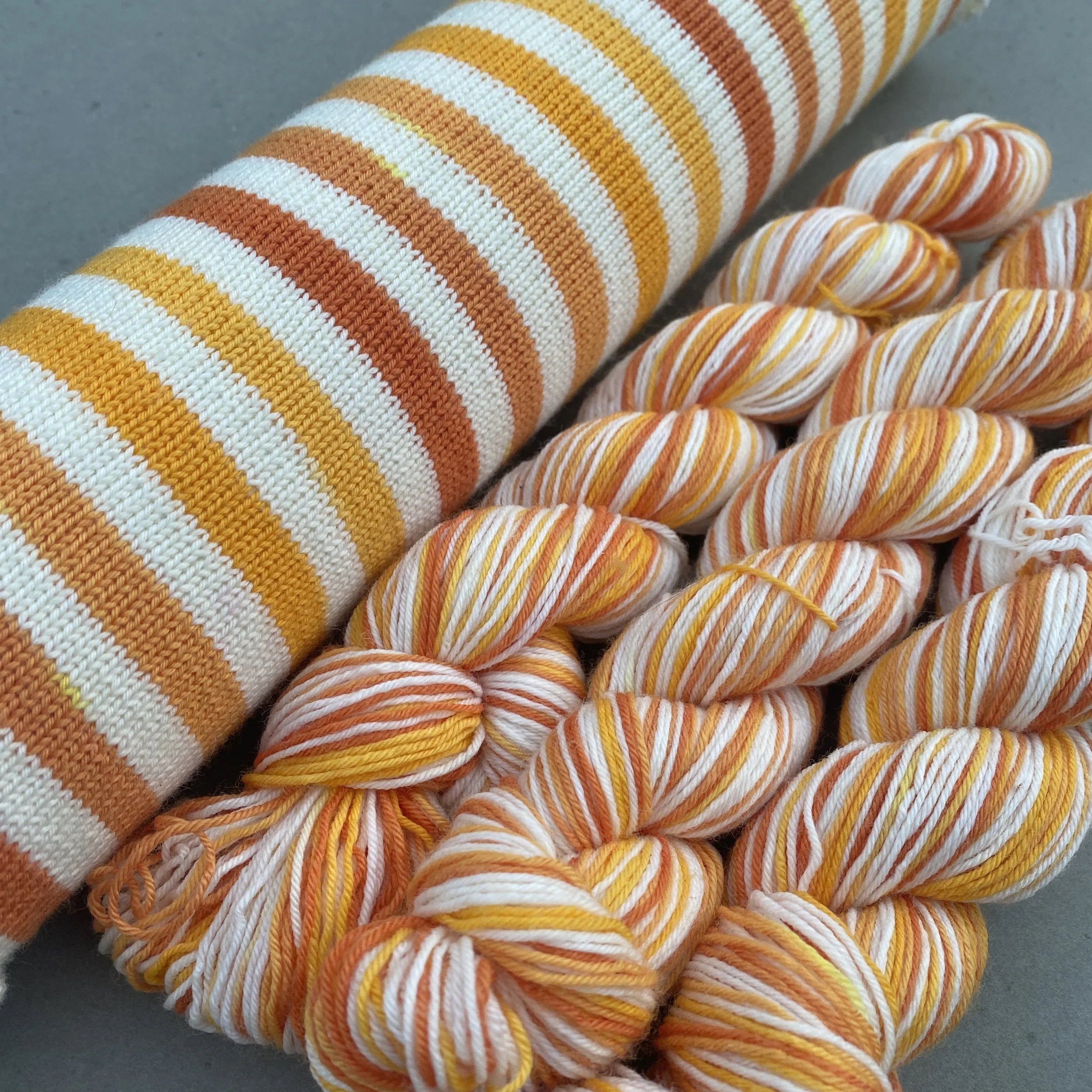 The Egg Dance   - Hand Dyed Self-Striping Yarn