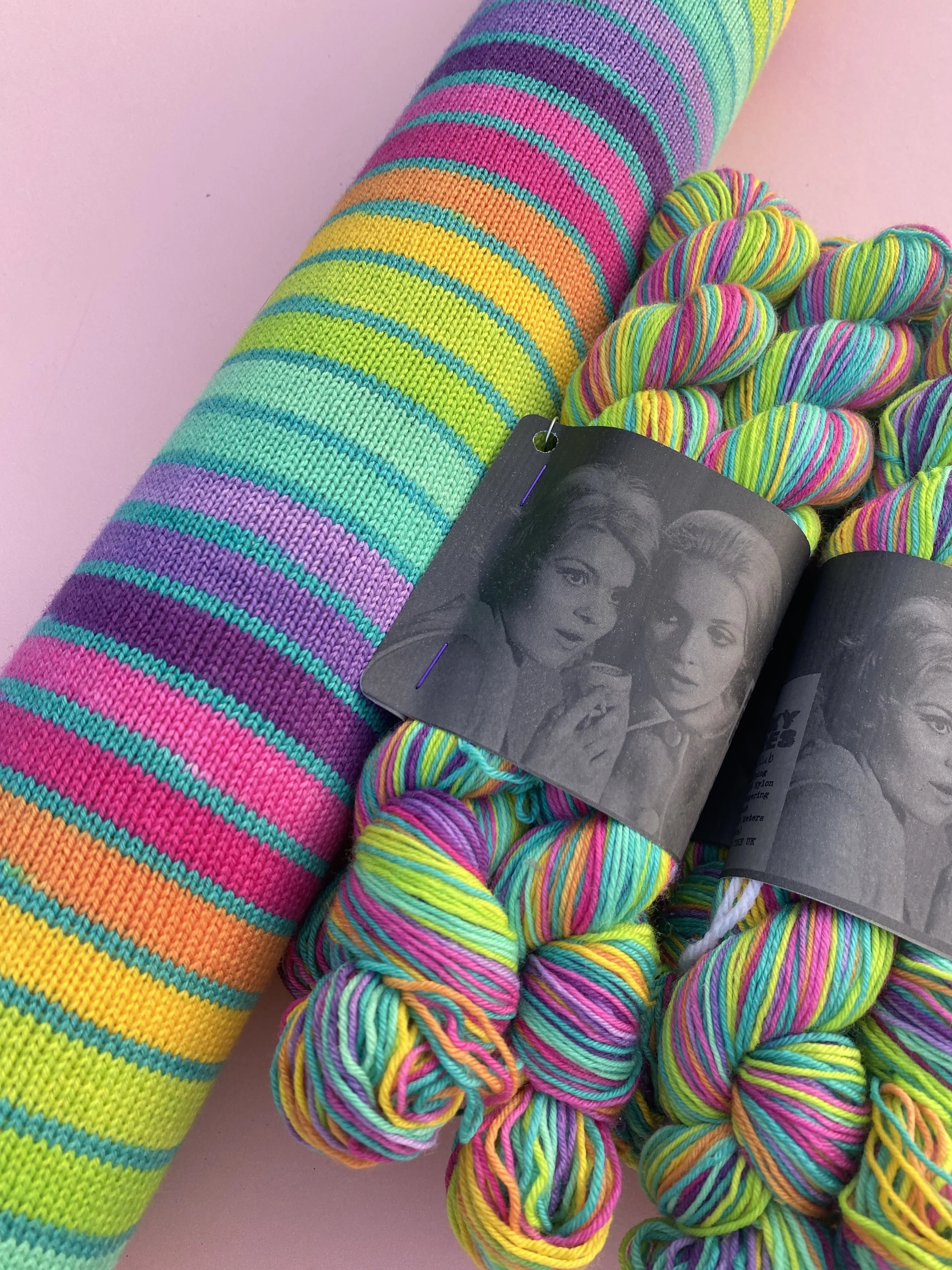 Drama Club -Hand Dyed Self-Striping Yarn
