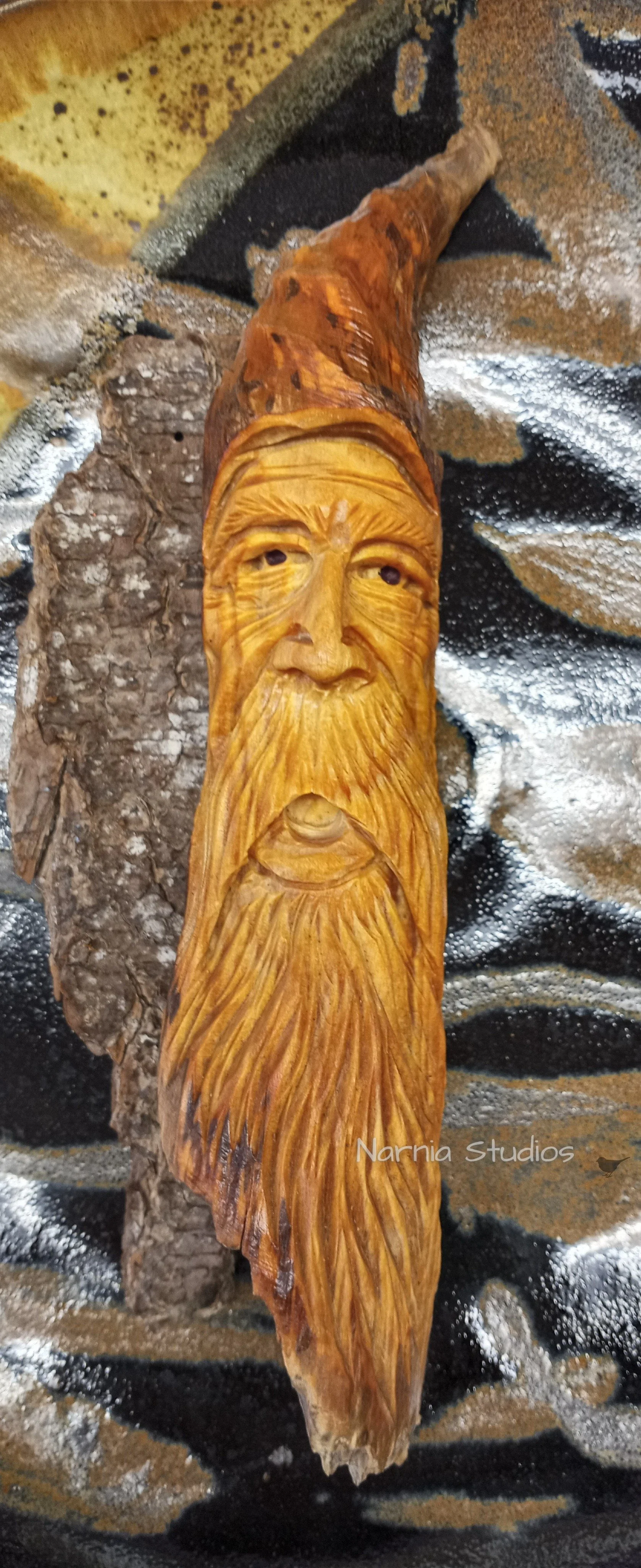 Wood Spirits Boaz — Narnia Studios — American Made Treasures in