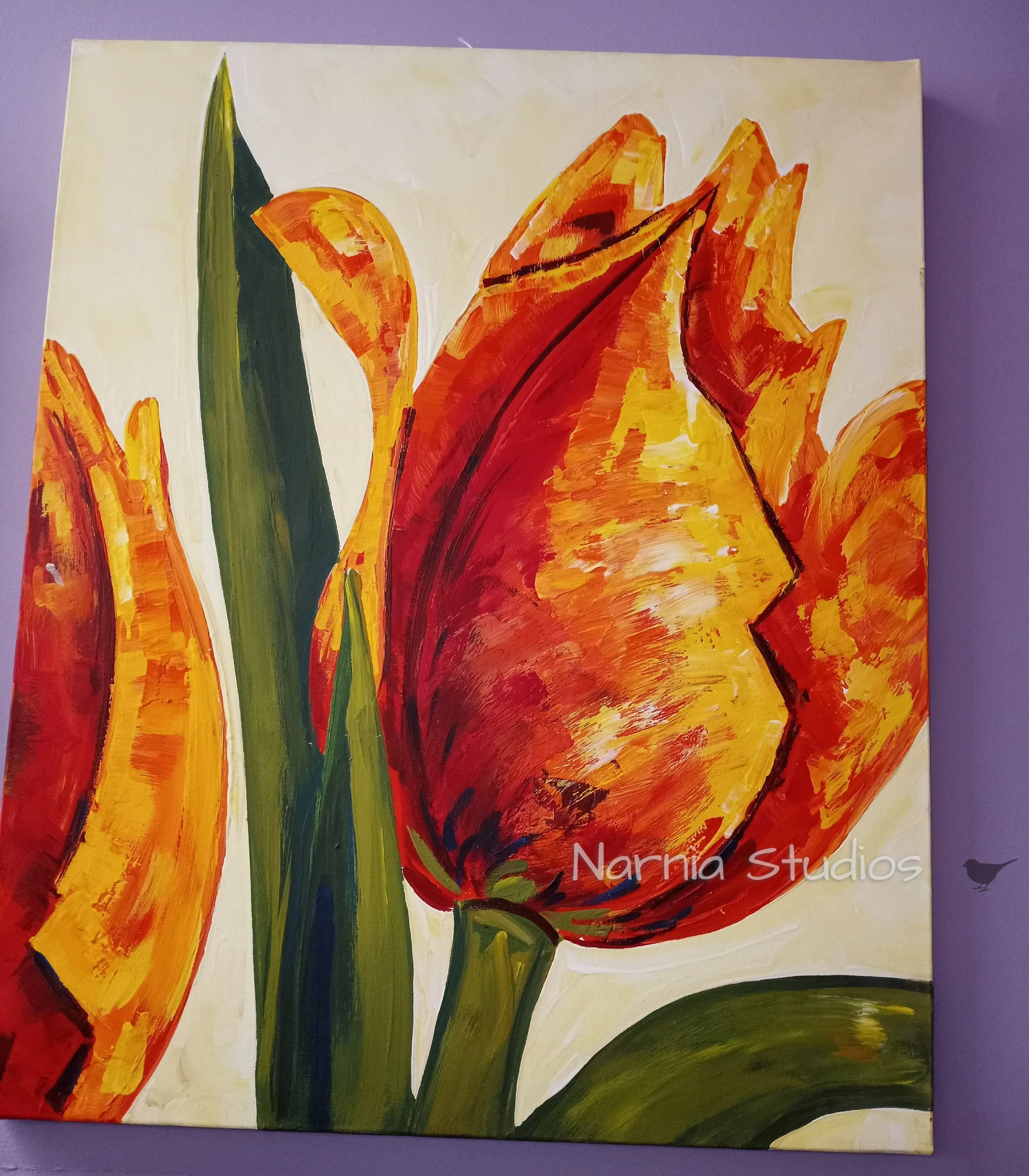"Tulips" Original Art
