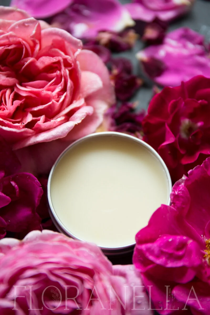 How to Make a Skin Cream with Roses — Floranella