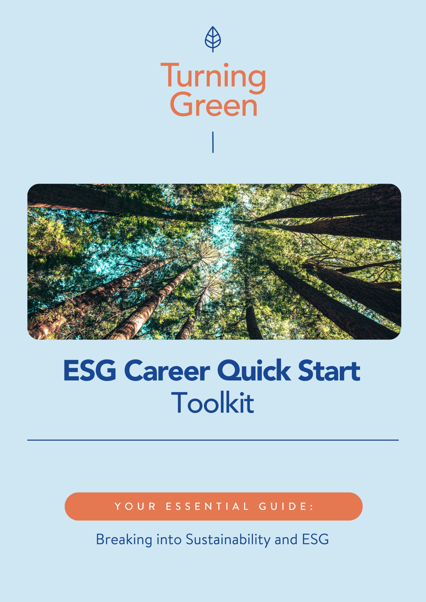 ESG Career - Quick Start Tool Kit