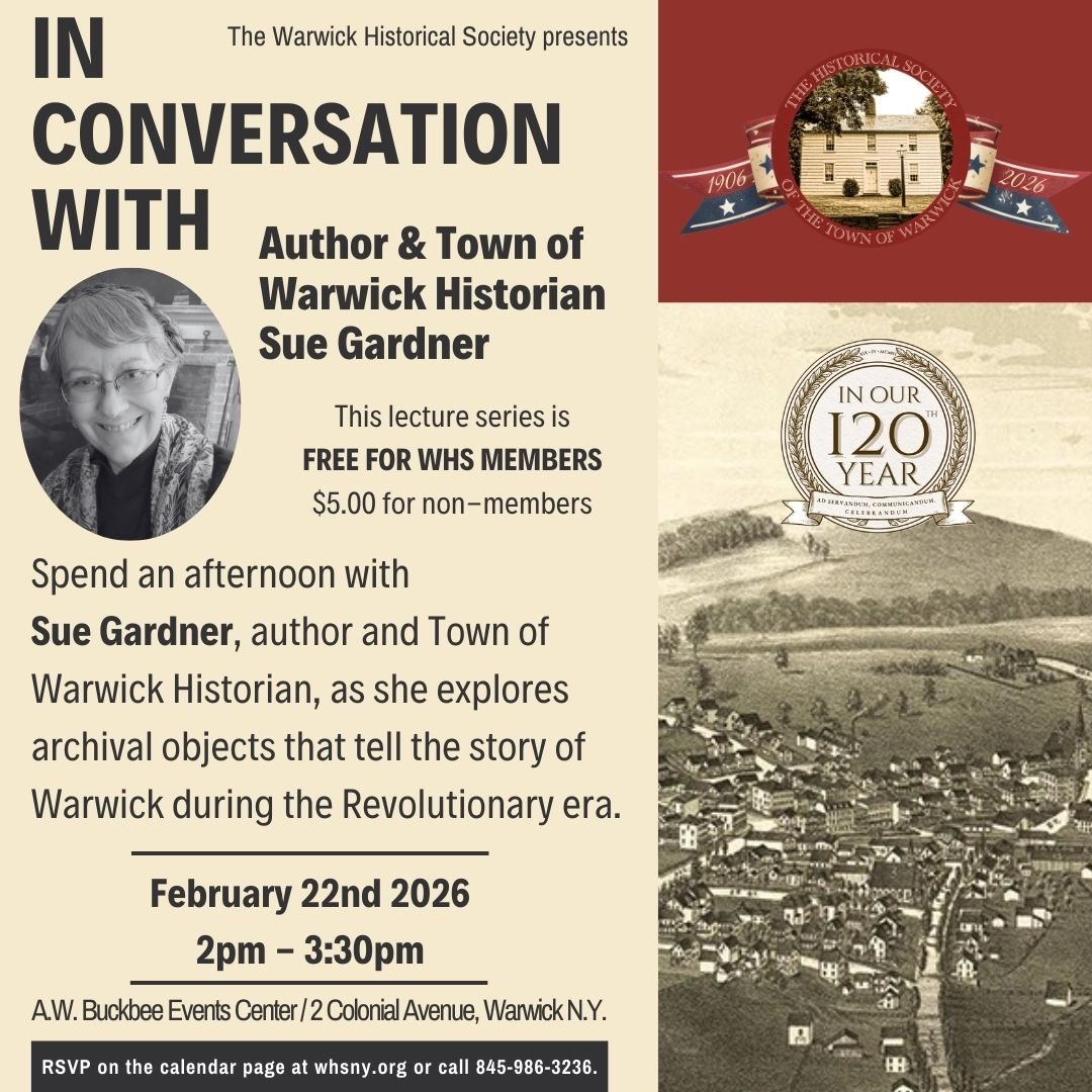 In Conversation with - Warwick Historical Society Curator Michael Bertolini